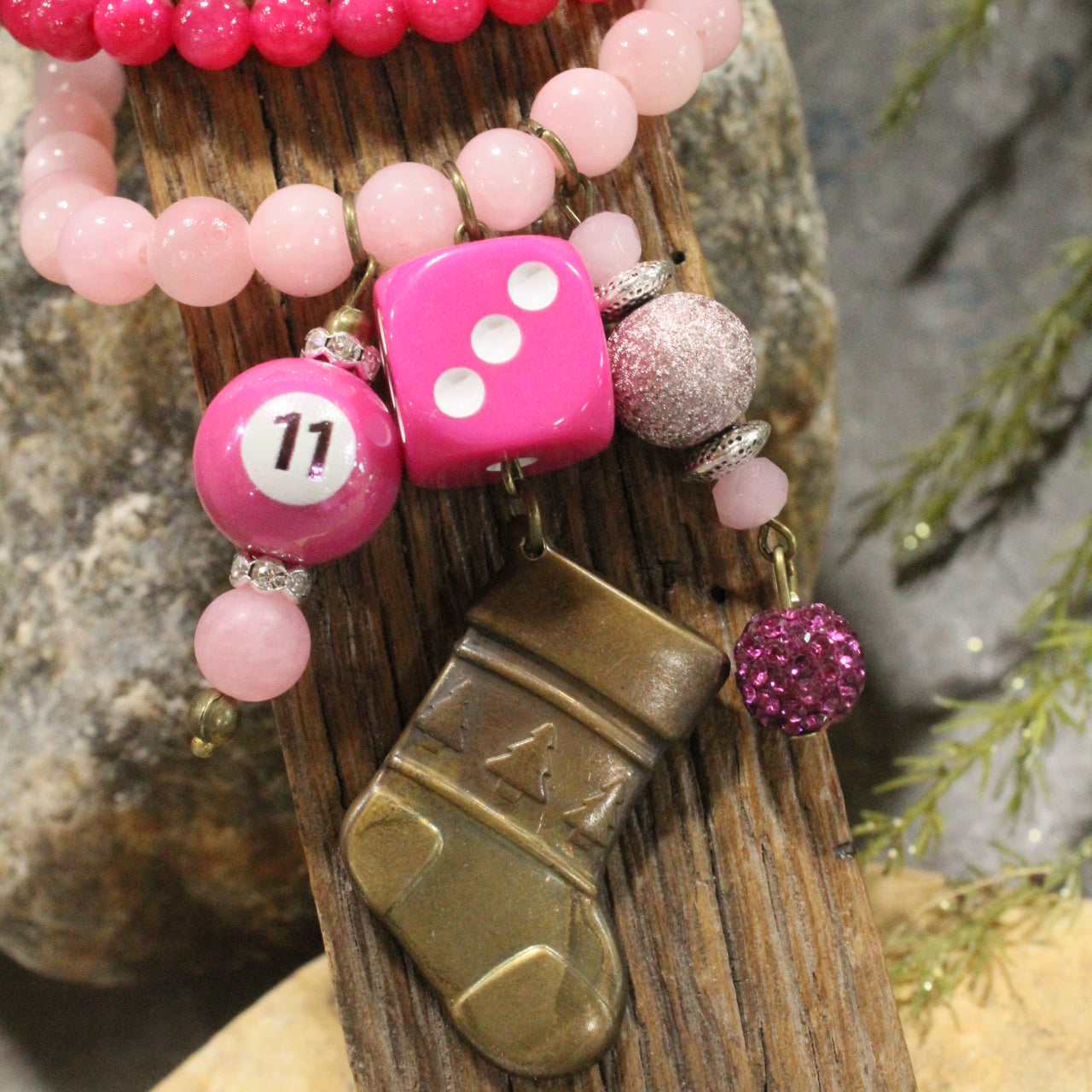 The Stockings Were Hung Bracelet Set