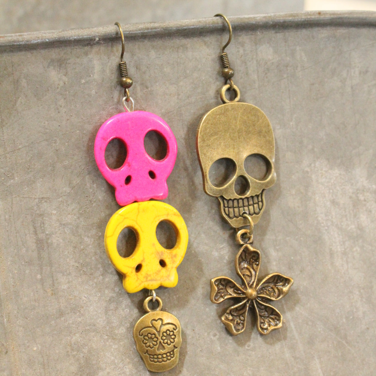 Sorta Spooky Dangle Earrings