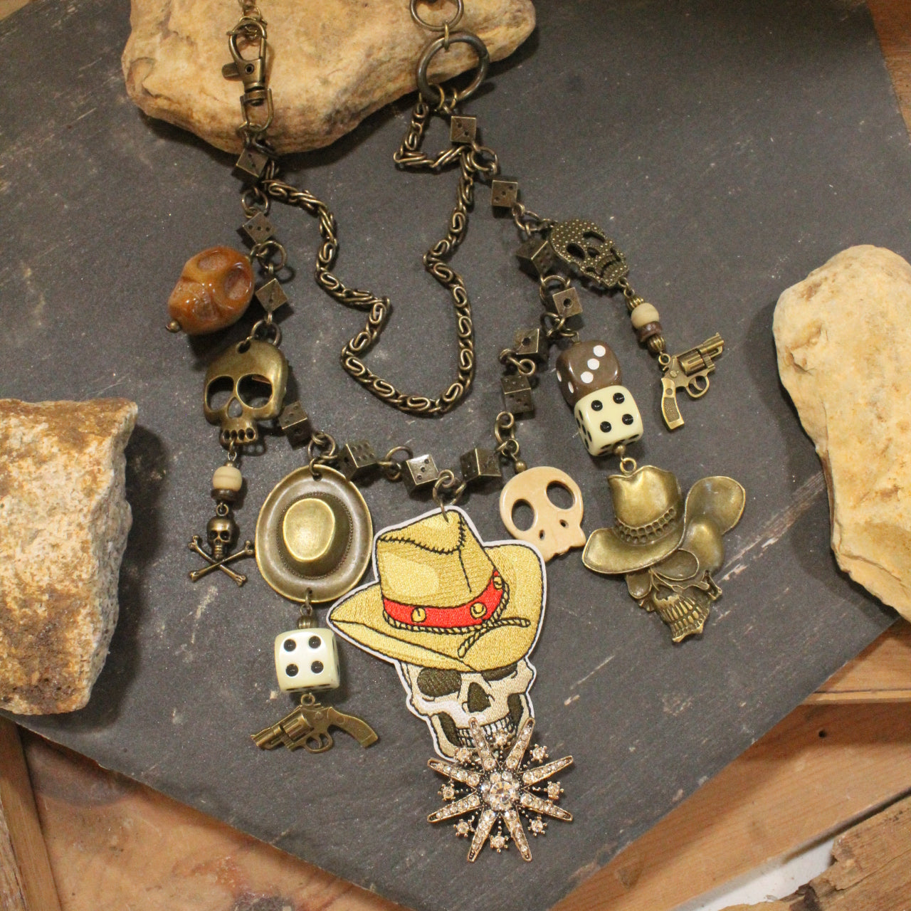Cursed Cowboy Charm'd Necklace