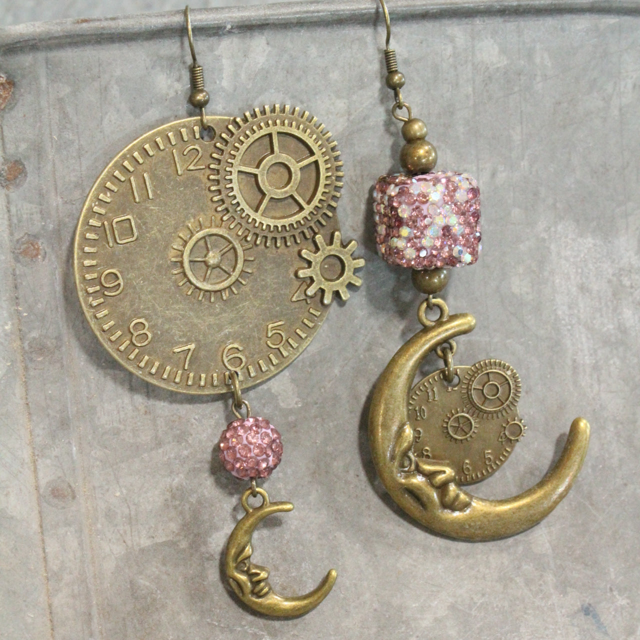 Countdown to Hallows Eve Dangle Earrings