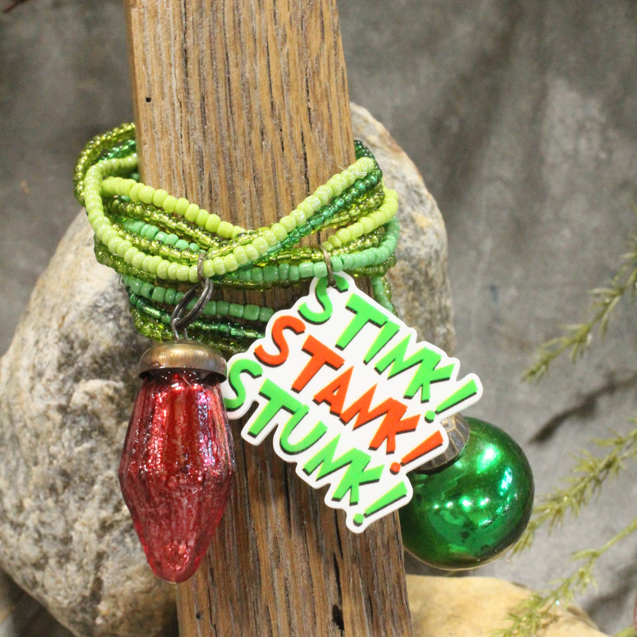 No Scrooge Allowed Bracelet Set