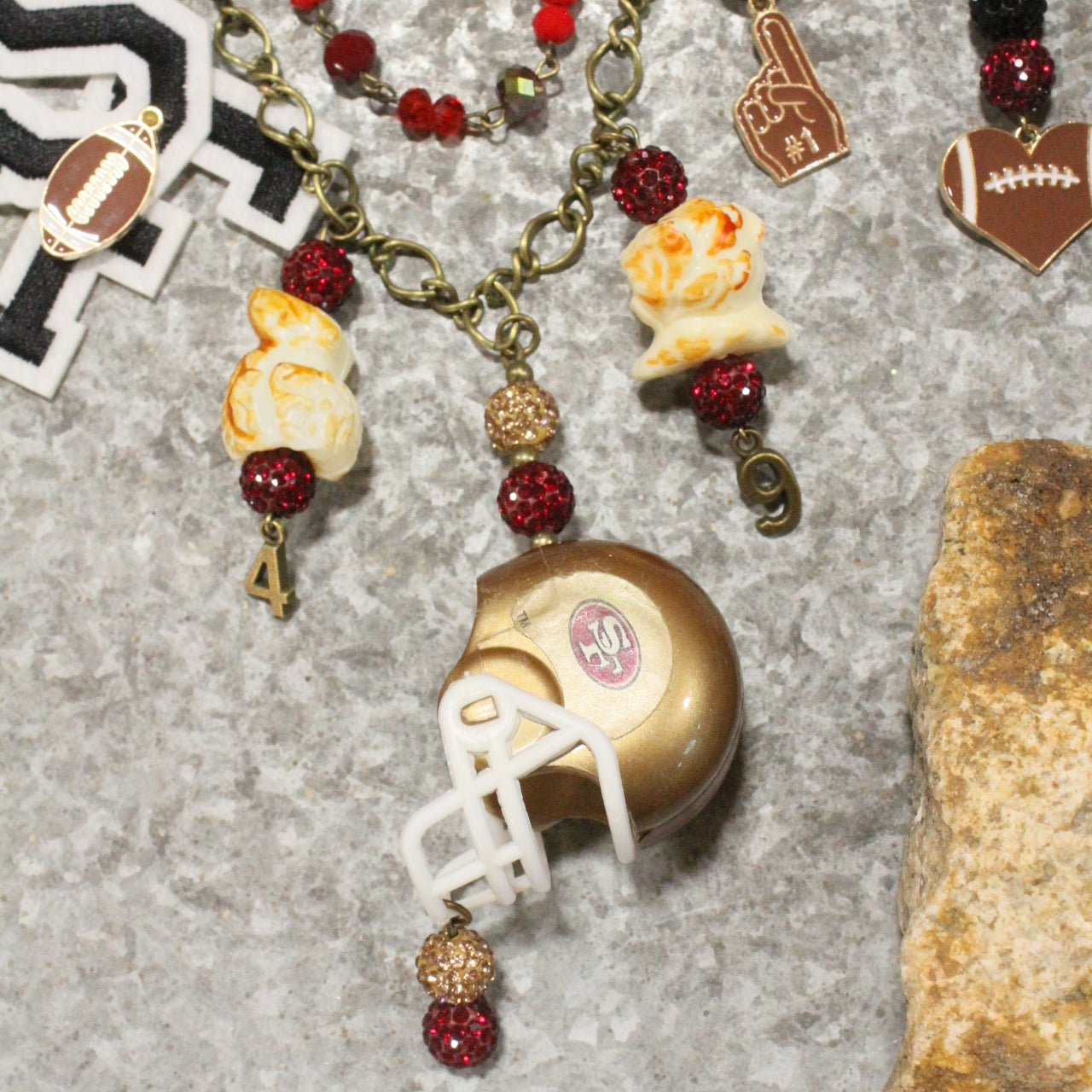 Gameday W/ the San Francisco 49ers Charm'd Necklace