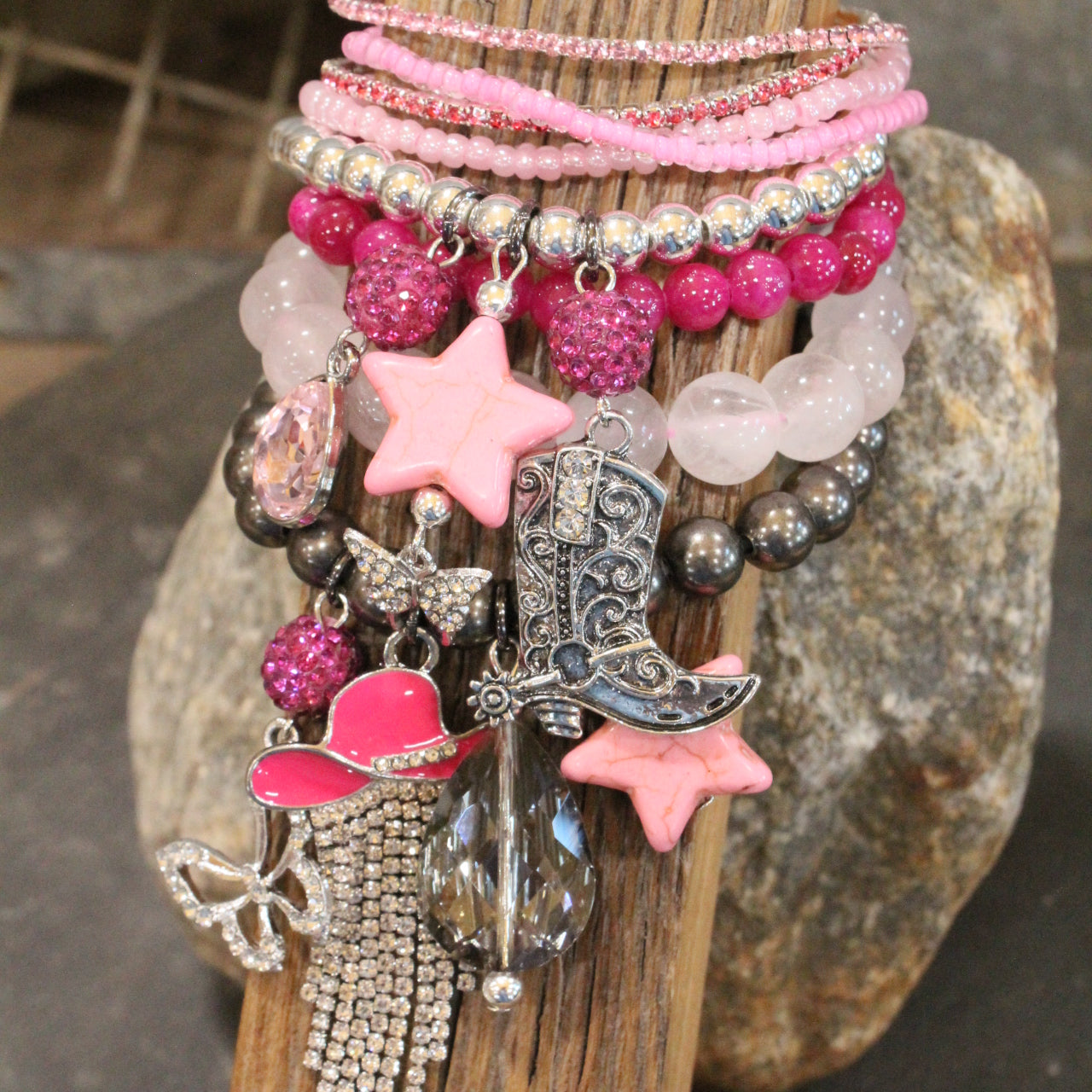 Dollywood Here We Come Charm'd Bracelet Set