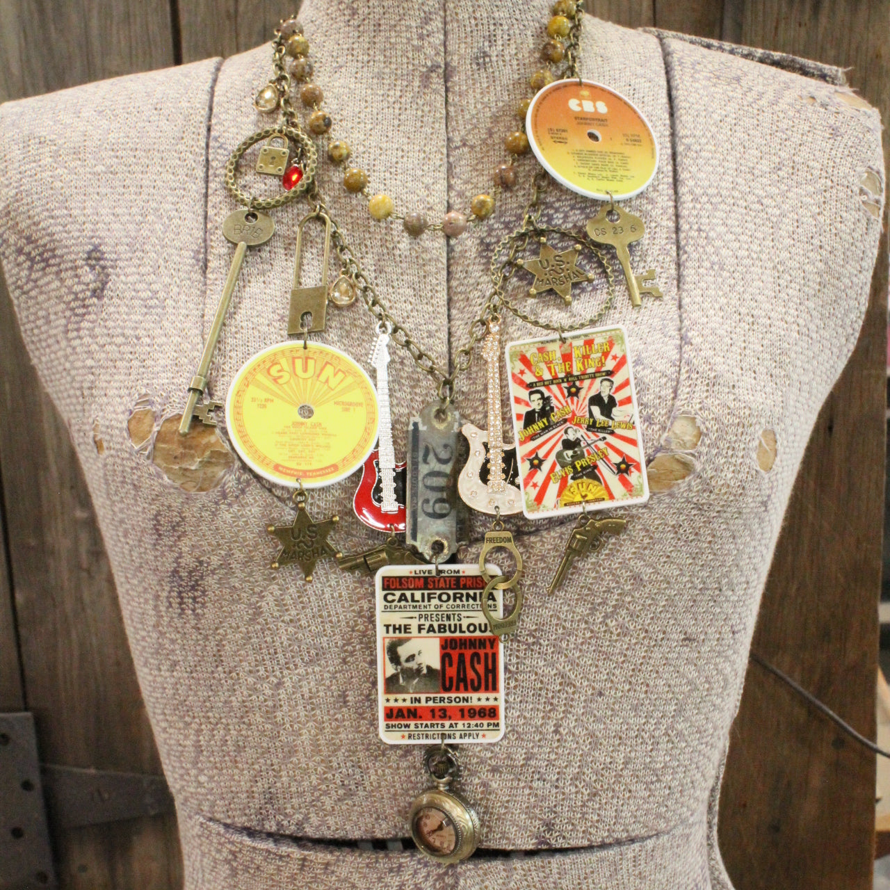 Johnny Cash A Chart Topper Layered Necklace