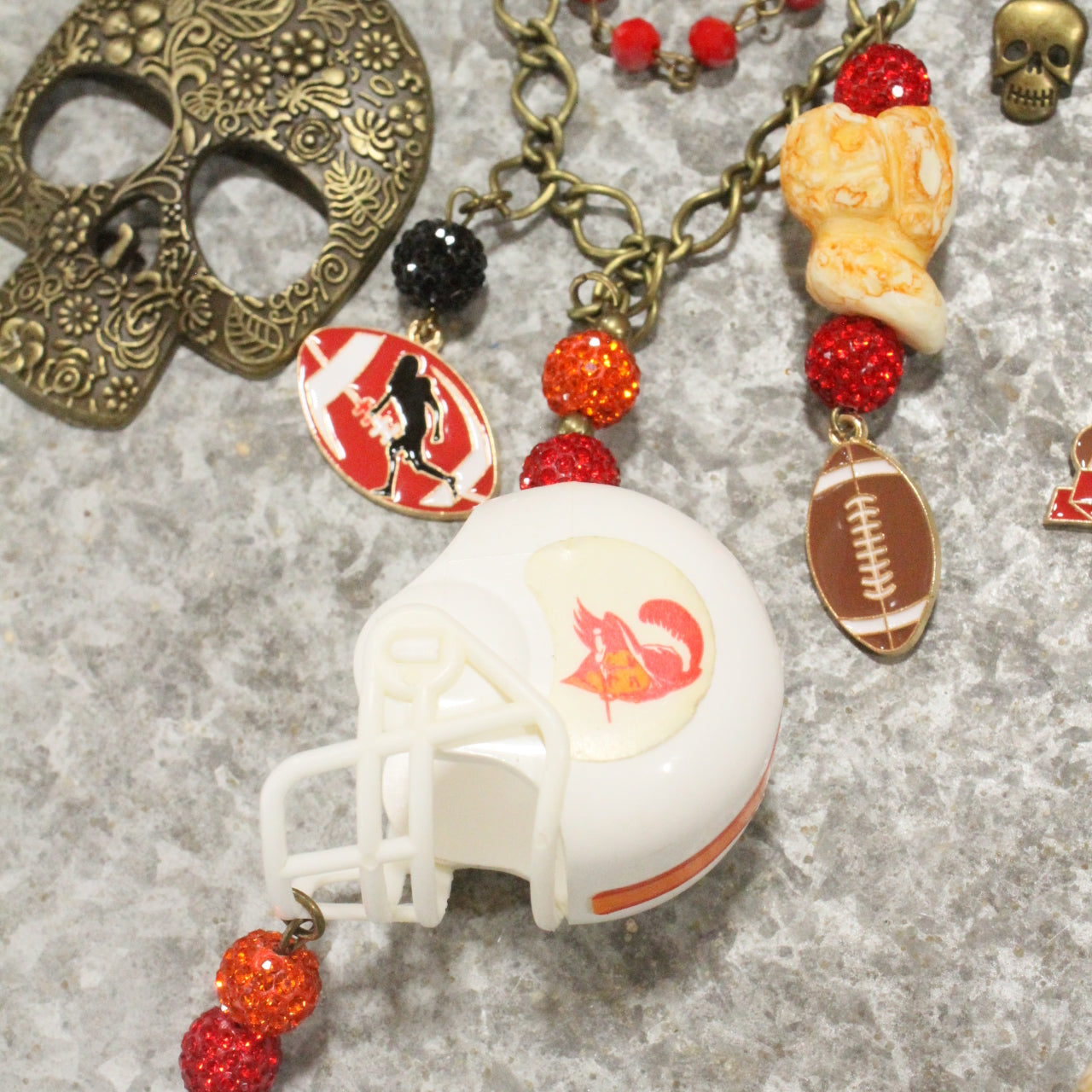Gameday W/ the Tampa Bay Buccaneers Charm'd Necklace