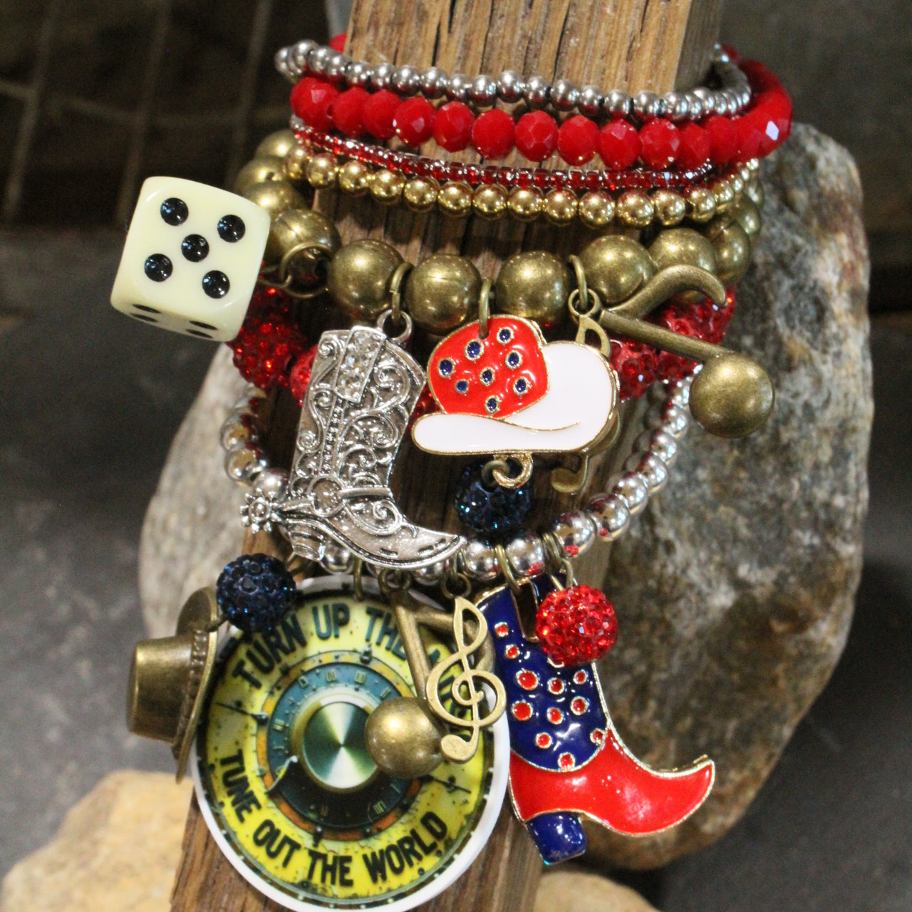 Hank A Chart Topper Bracelet Set