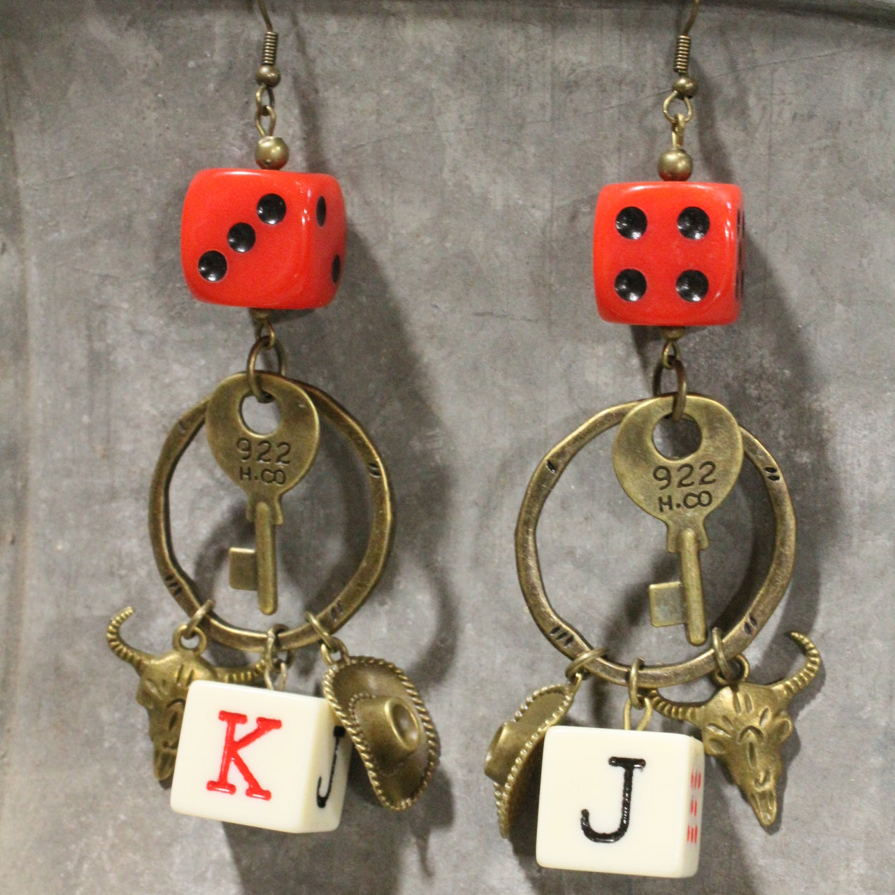 Strait Out Of Country Dangle Earrings