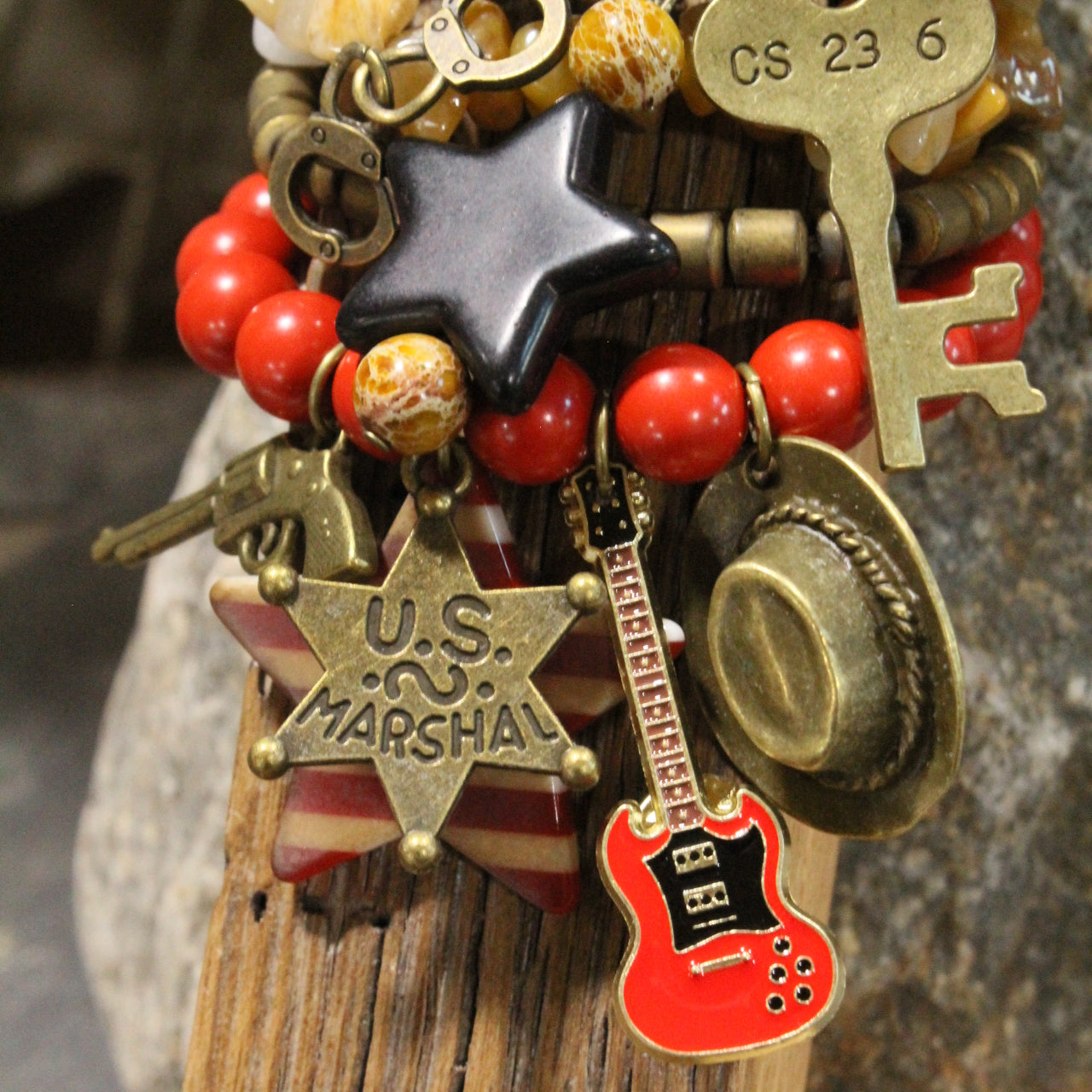 Johnny Cash A Chart Topper Bracelet Set