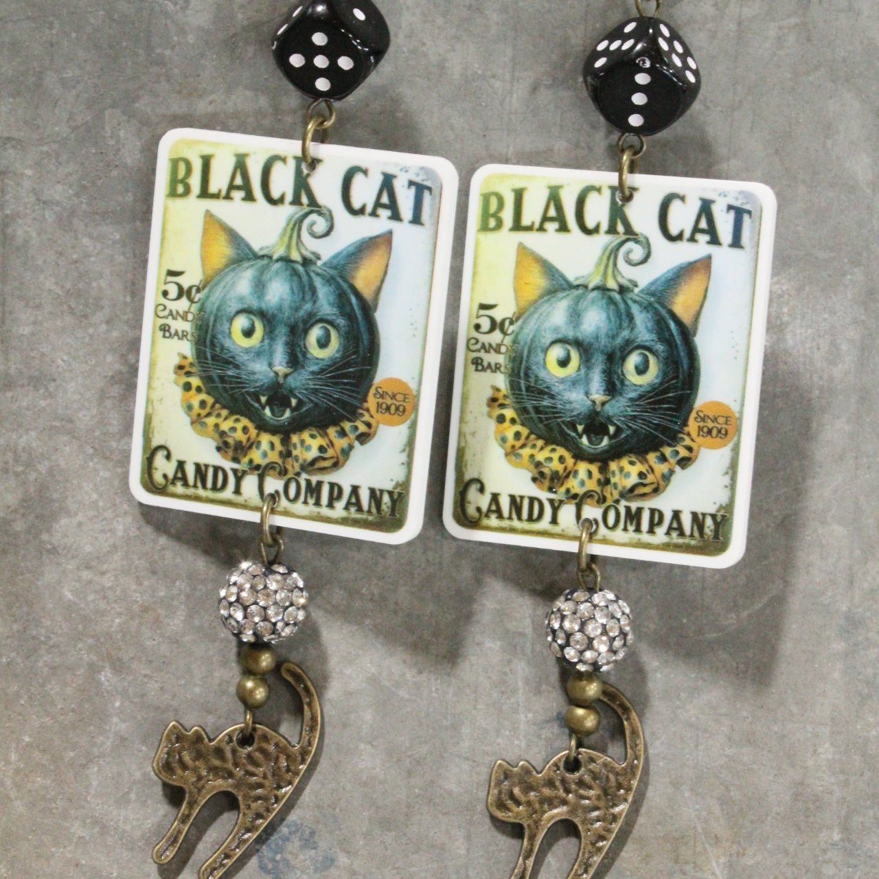 Black Cat Candy Company Dangle Earrings