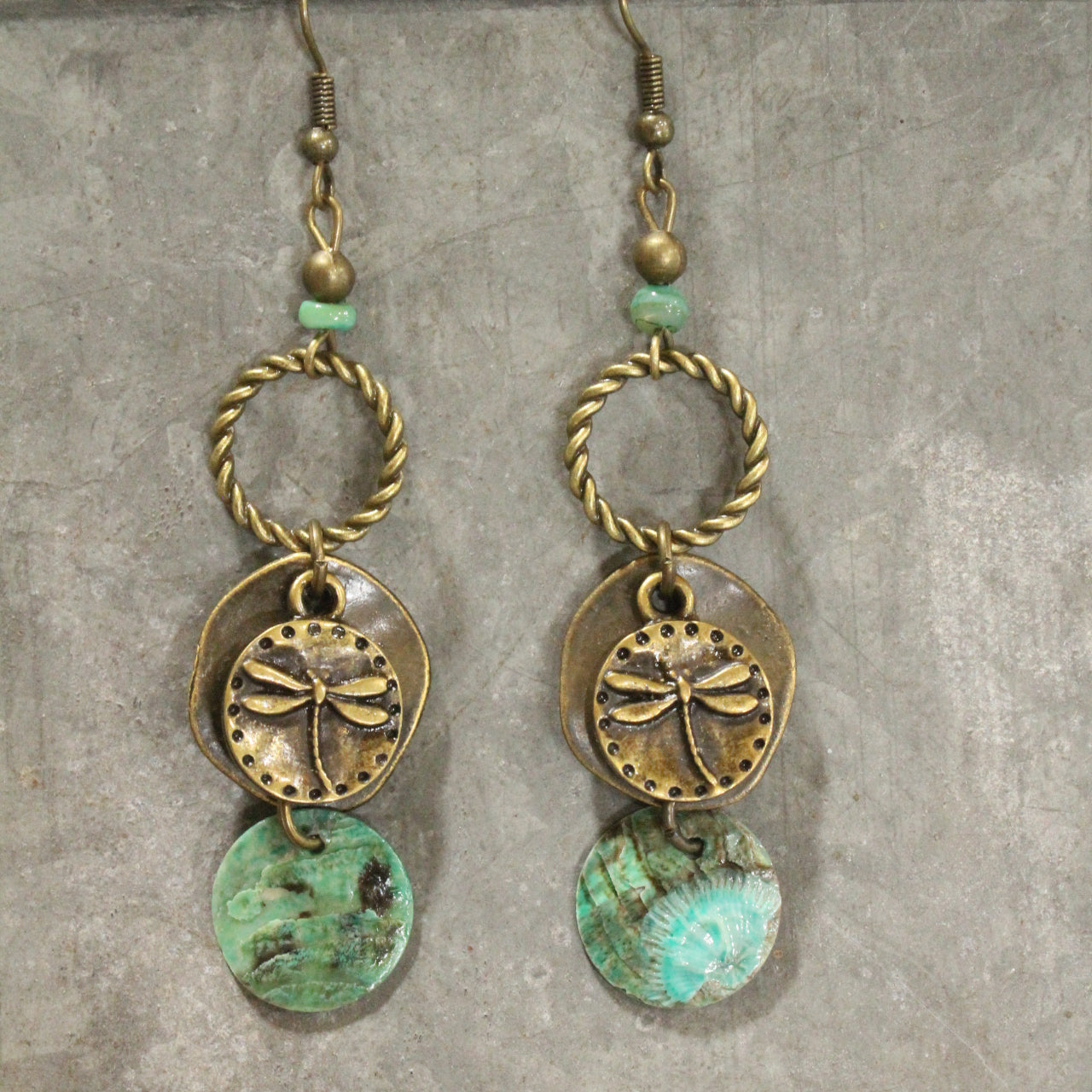 Spread Your Wings Dragonfly Dangle Earrings