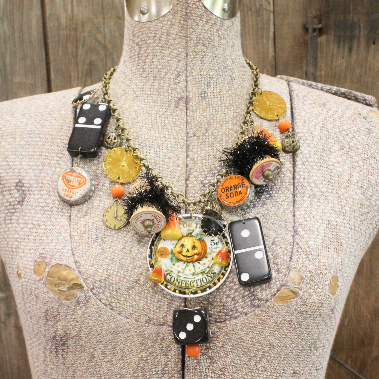 Trick Or Treat Confections Charm'd Necklace