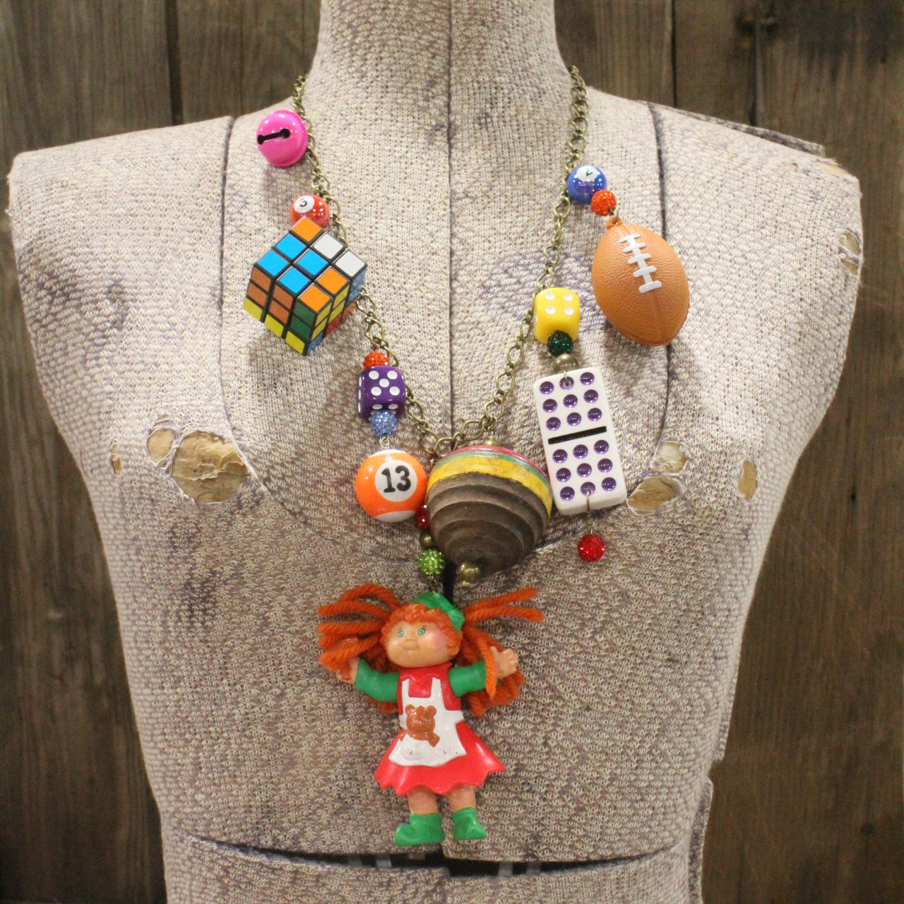 Land Of The Misfit Toys Charm'd Necklace