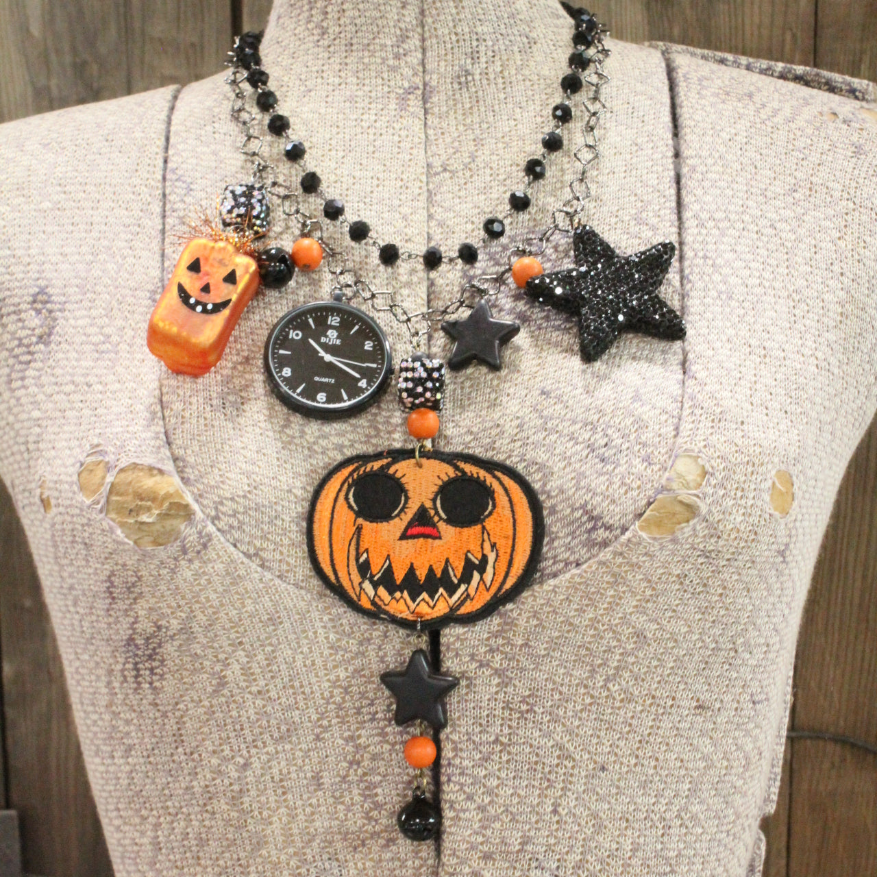 Check out What Time It Is Charm'd Necklace