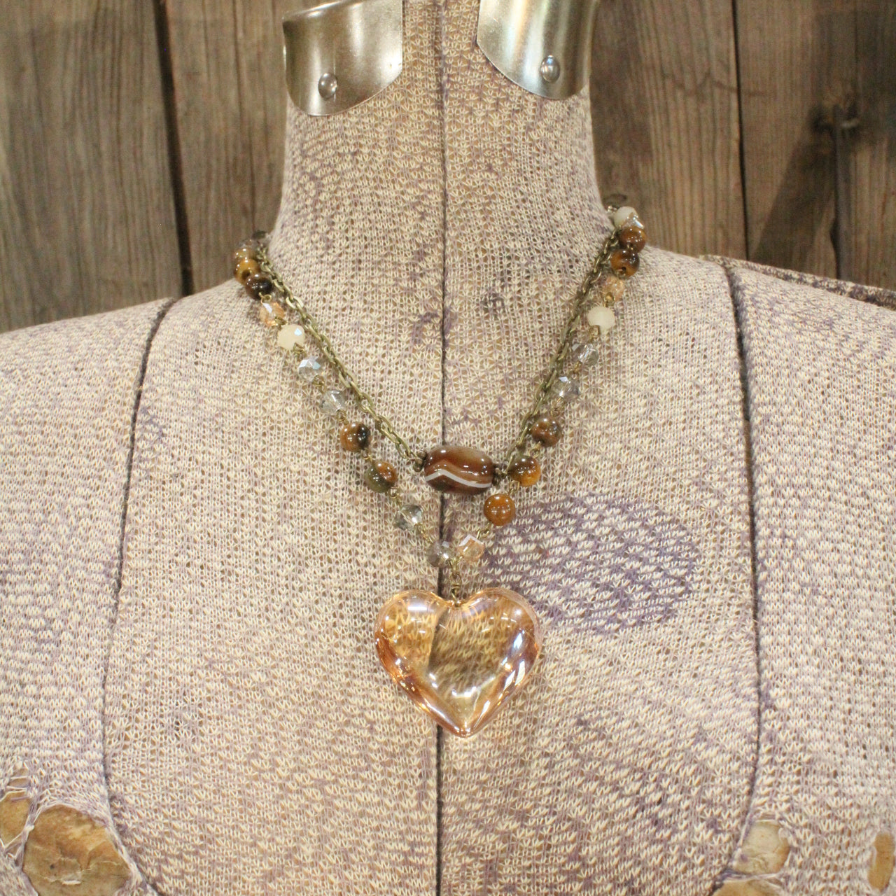 Heart Throb Layered Necklace