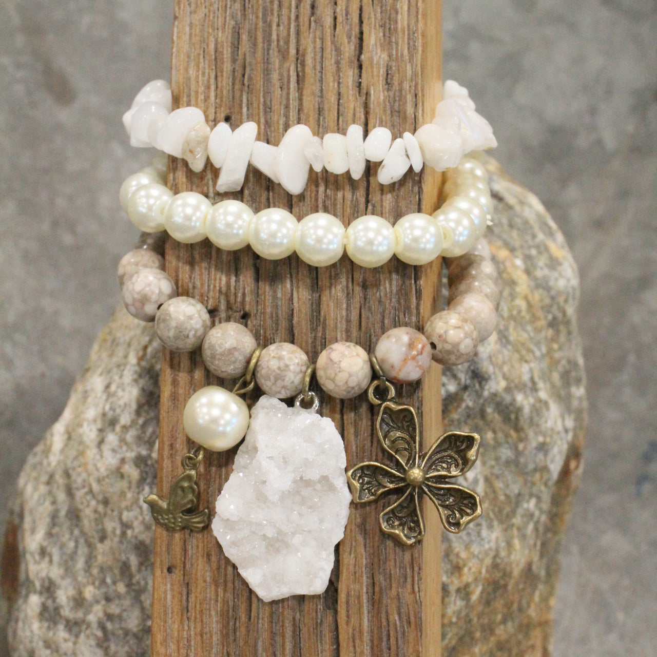 A Stones Throw Bracelet Set