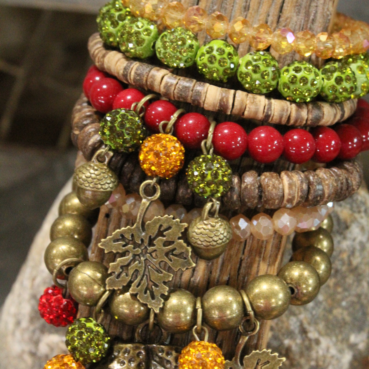 Color Explosion Charm'd Bracelet Set