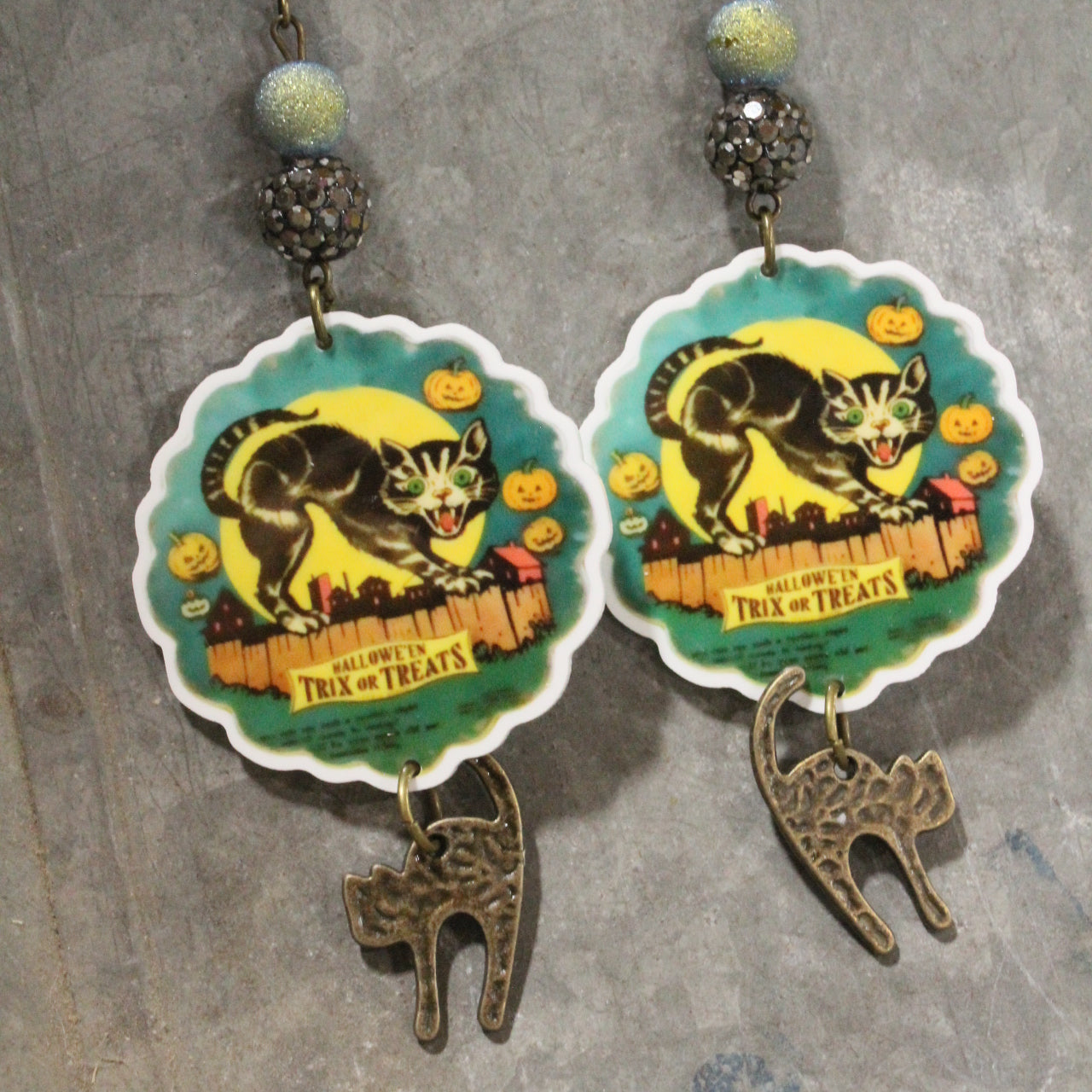 Out On The Prowl Dangle Earrings