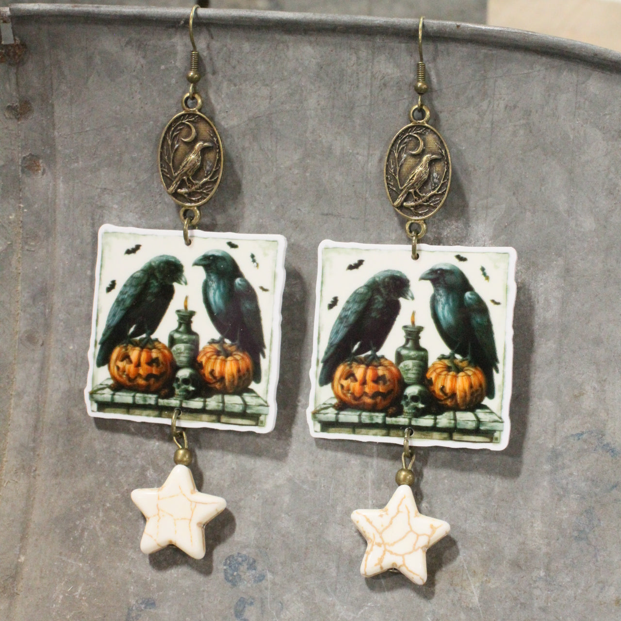 Candle Light Dinner Dangle Earrings