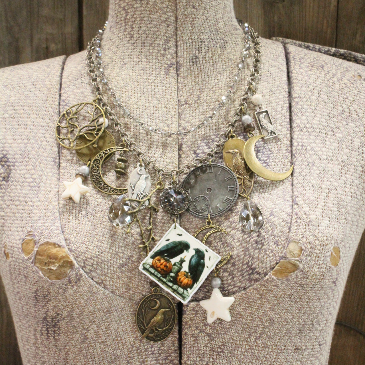 Candle Light Dinner Charm'd Necklace