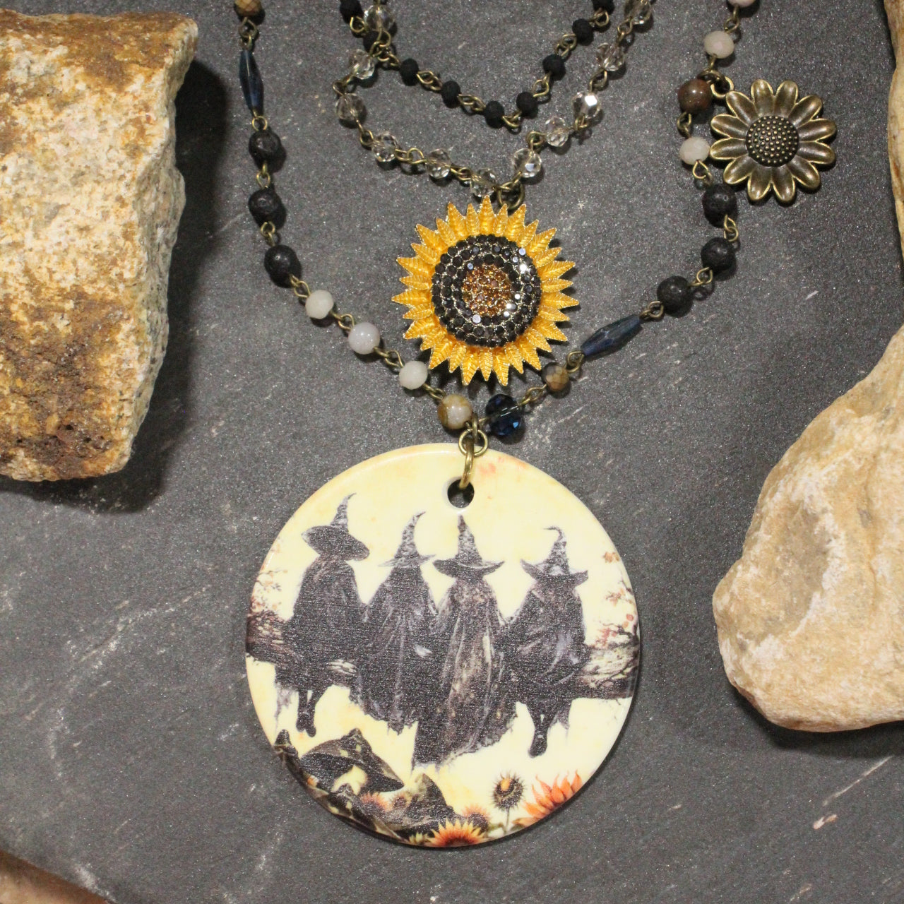 Witch's Meeting Room Charm'd Necklace