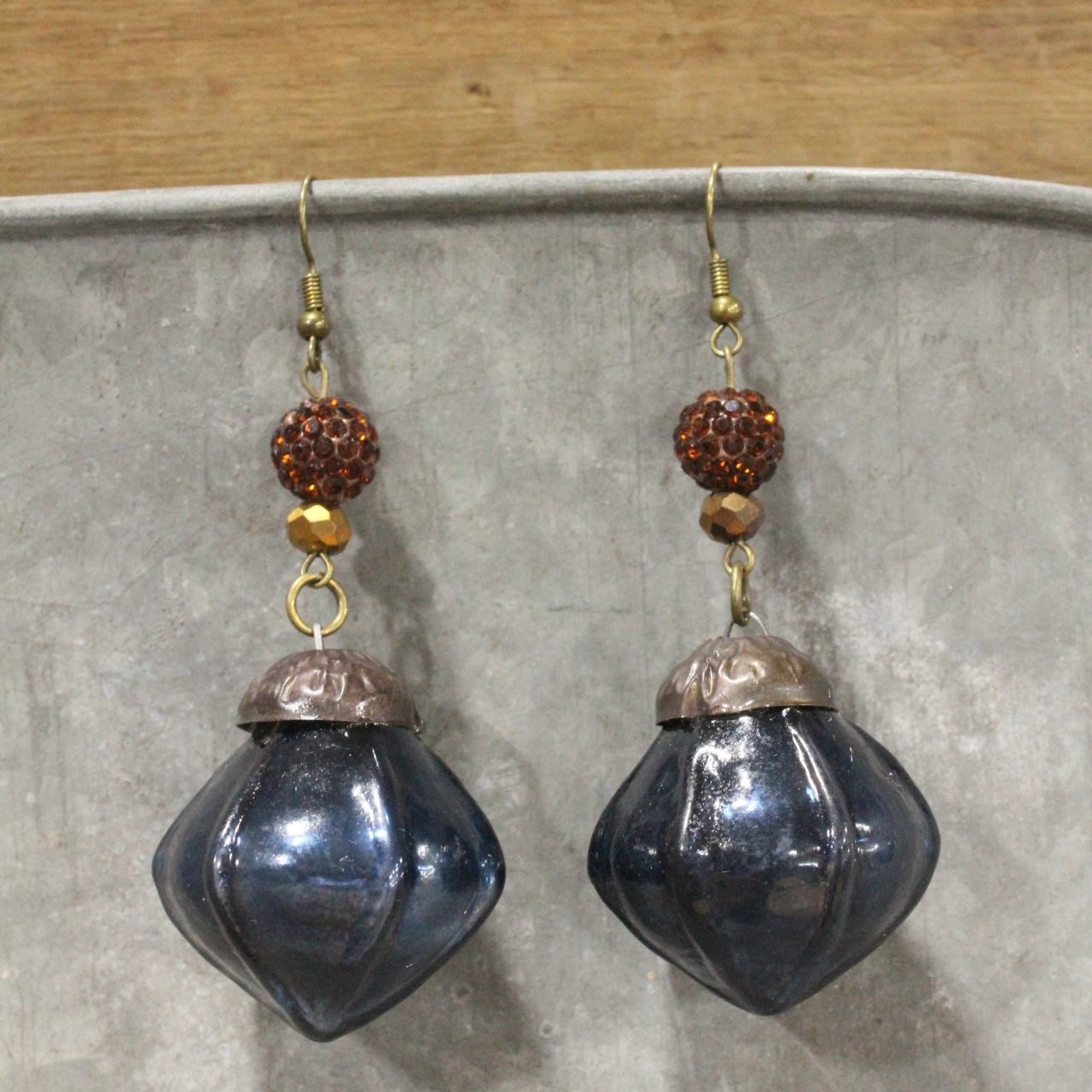 Nothing Better Than Chocolate & Flowers Dangle Earrings