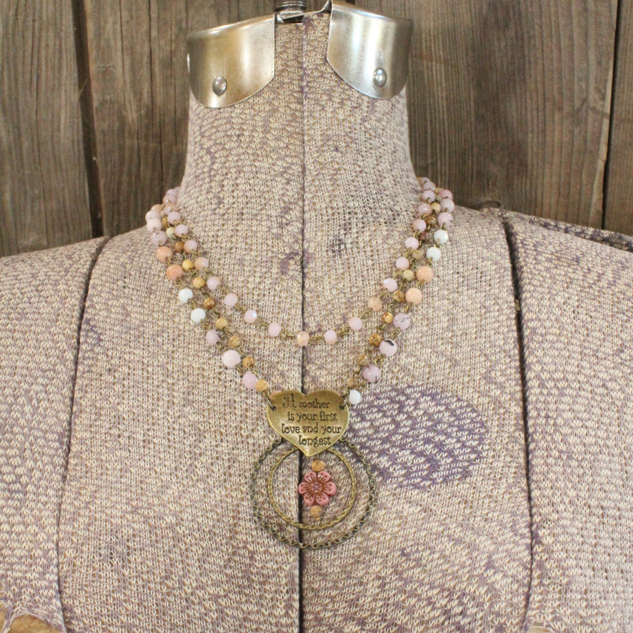 Your First Love Layered Mother Necklace