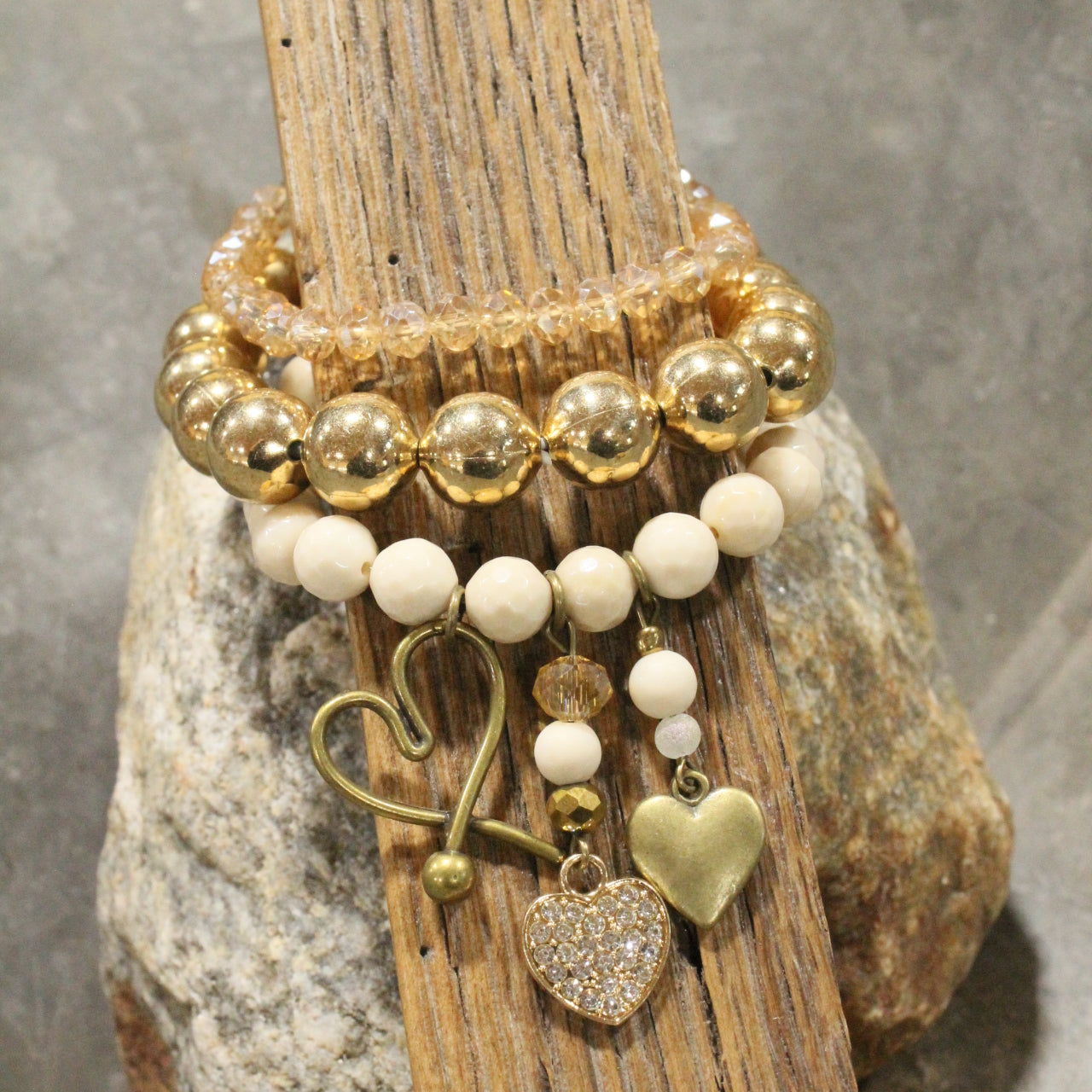 Expressing My Love For You Charm'd Bracelet Set