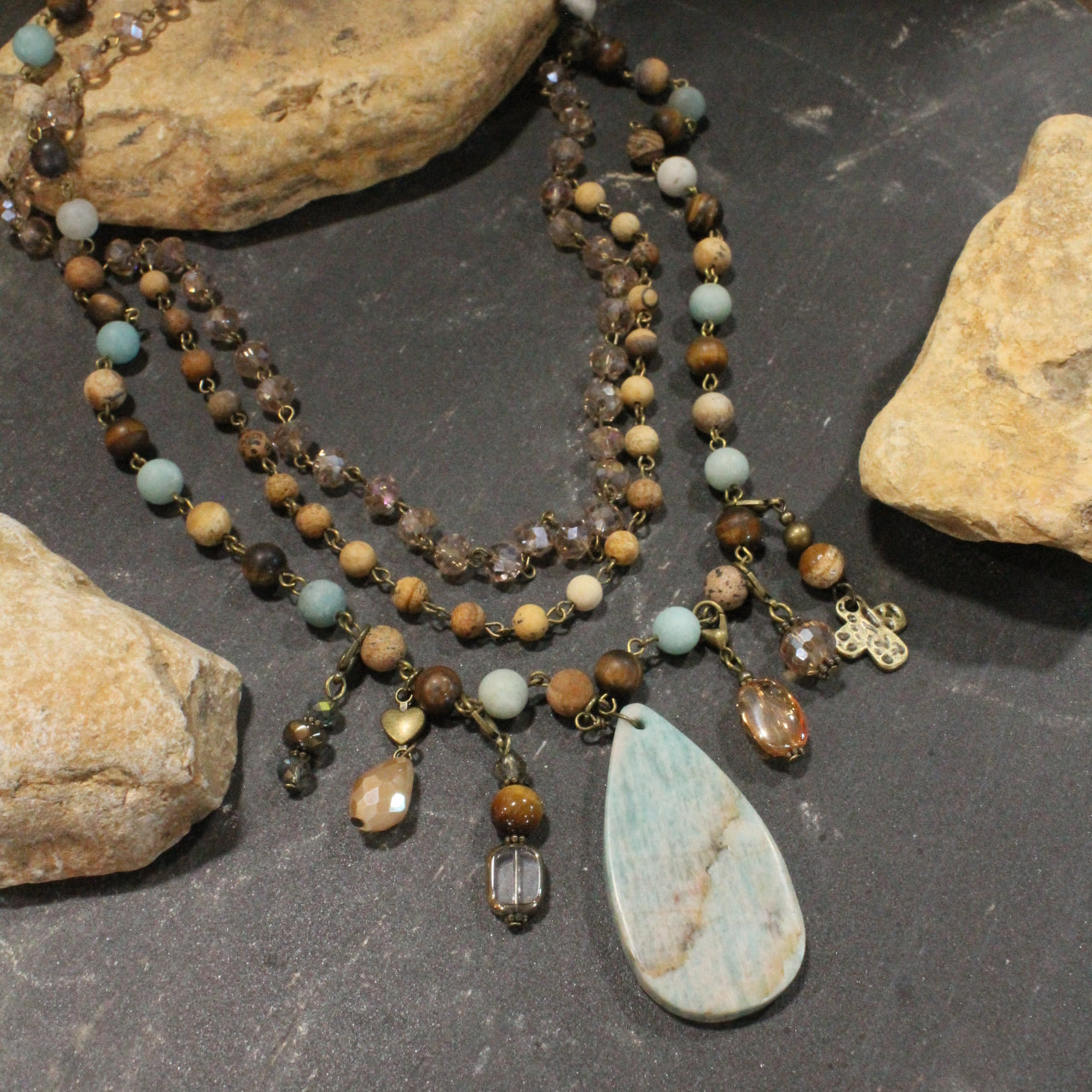 A Stones Throw Layered Necklace