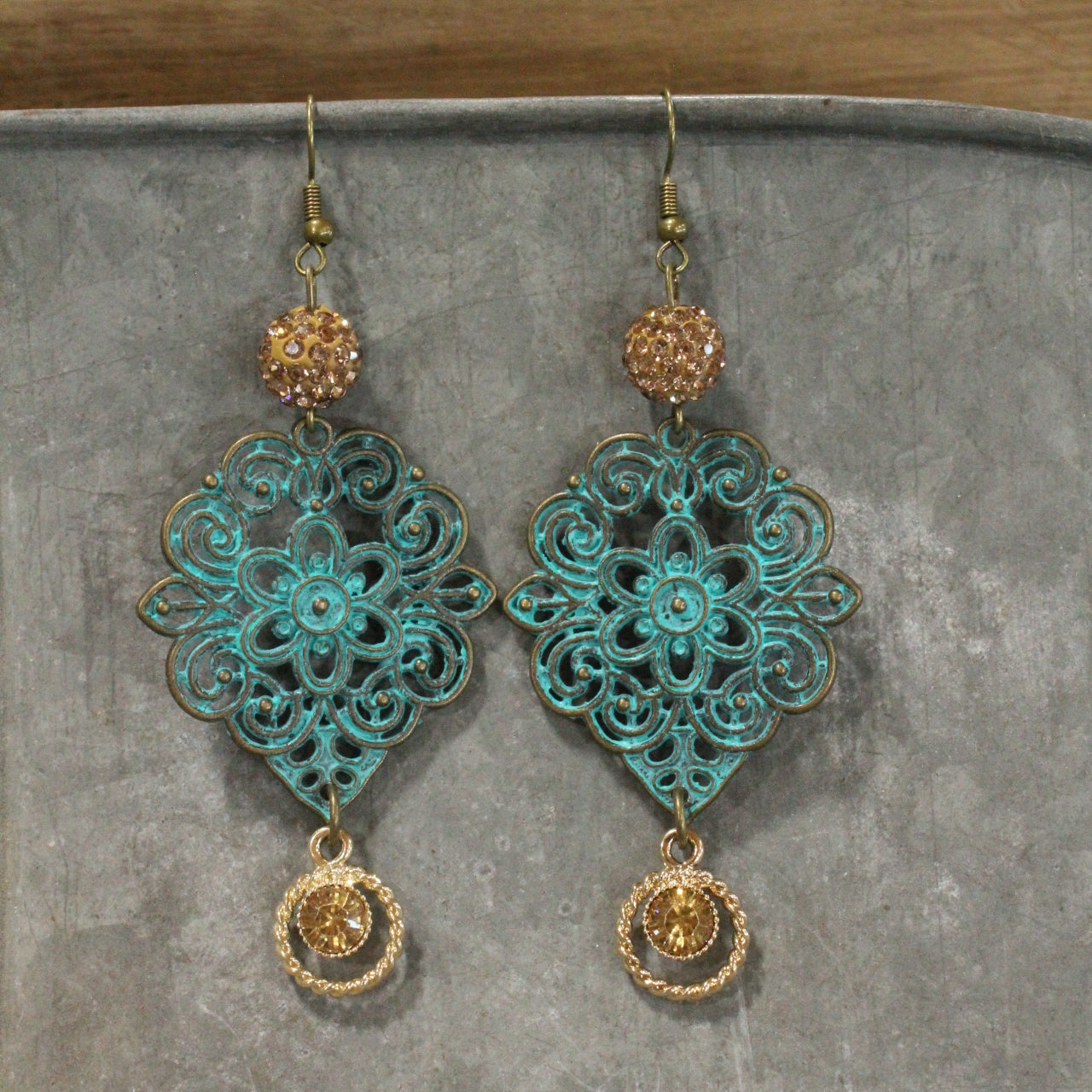 Crazy Over you Dangle Earrings