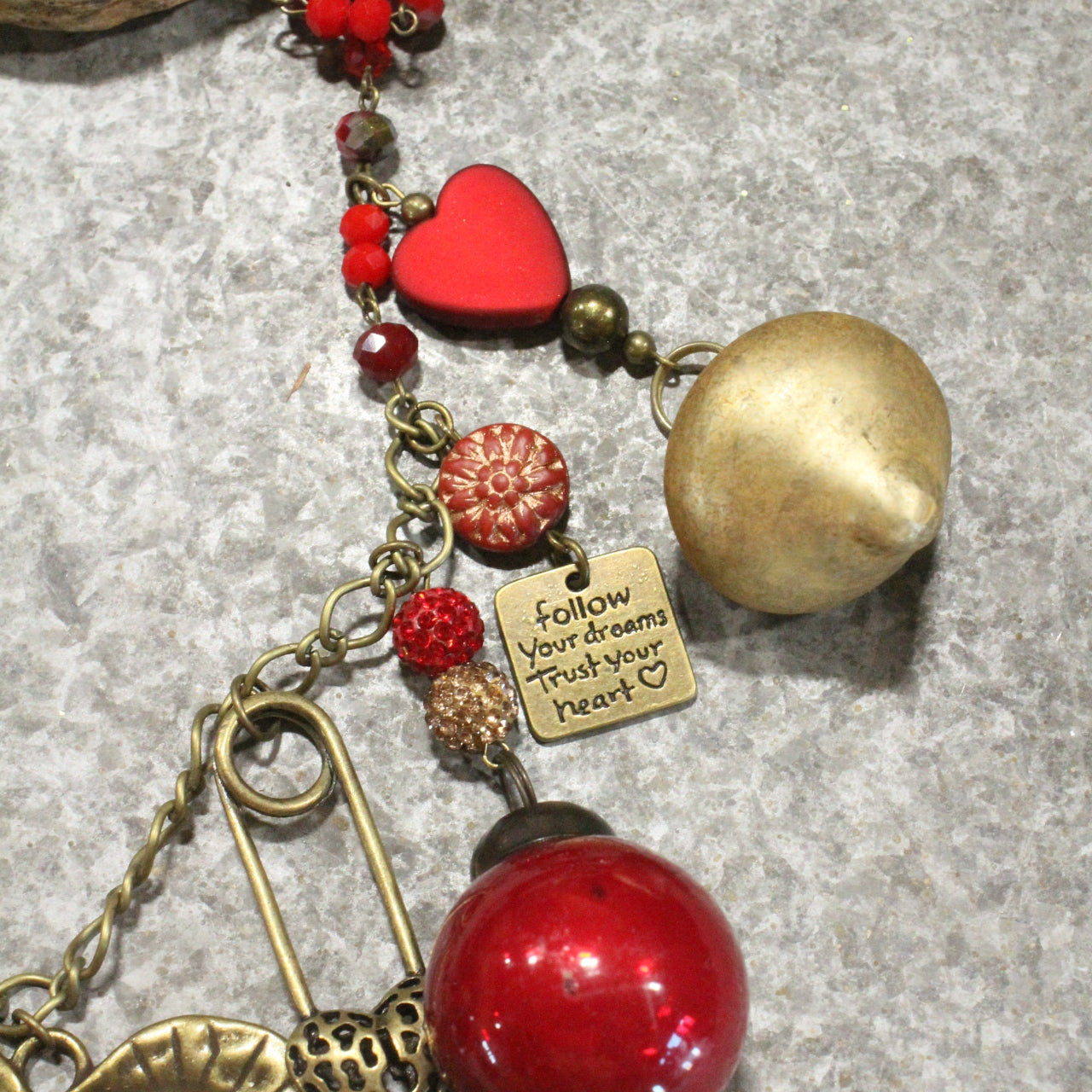 Key To Unlock My Heart Charm'd Necklace