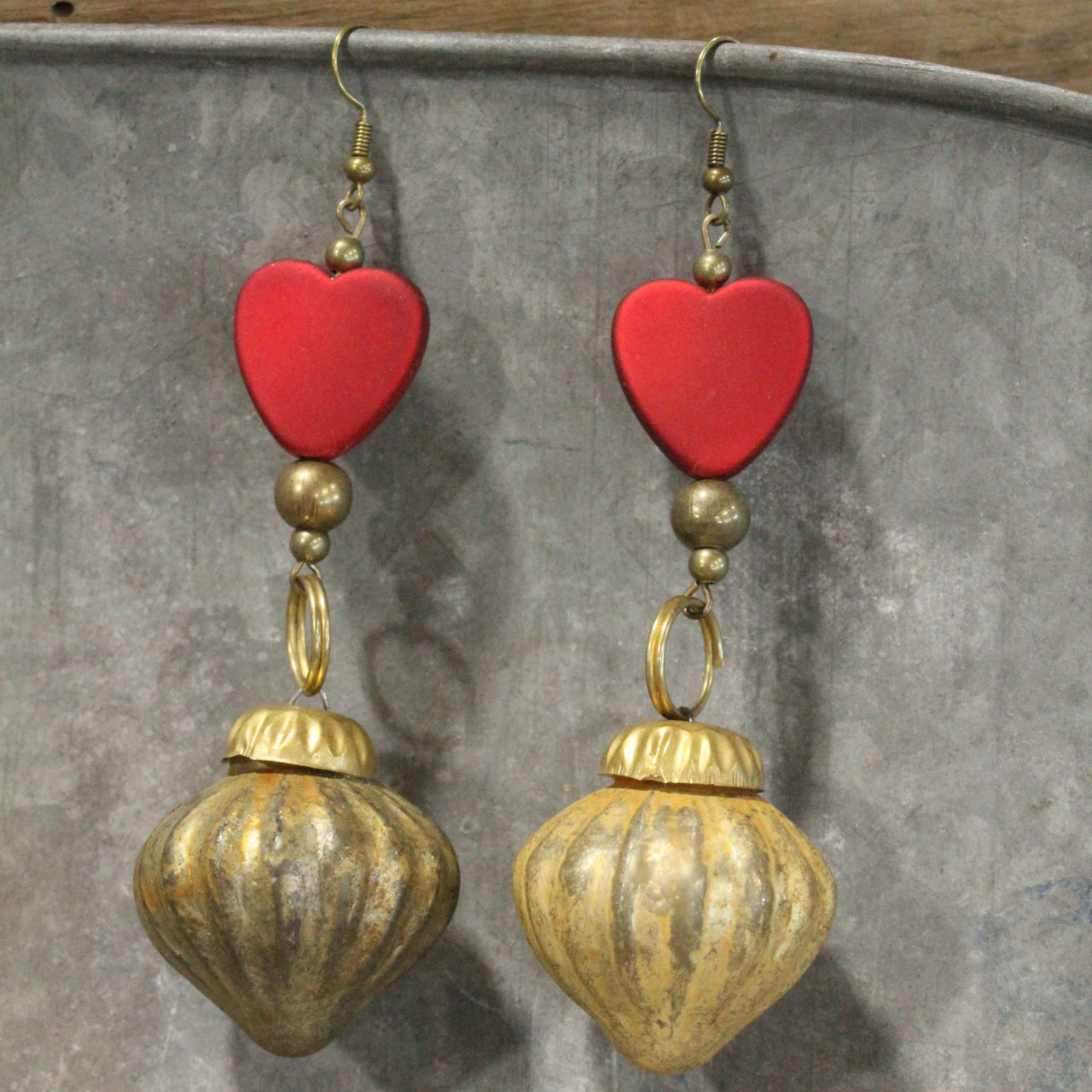 Key To Unlock My Heart Dangle Earrings