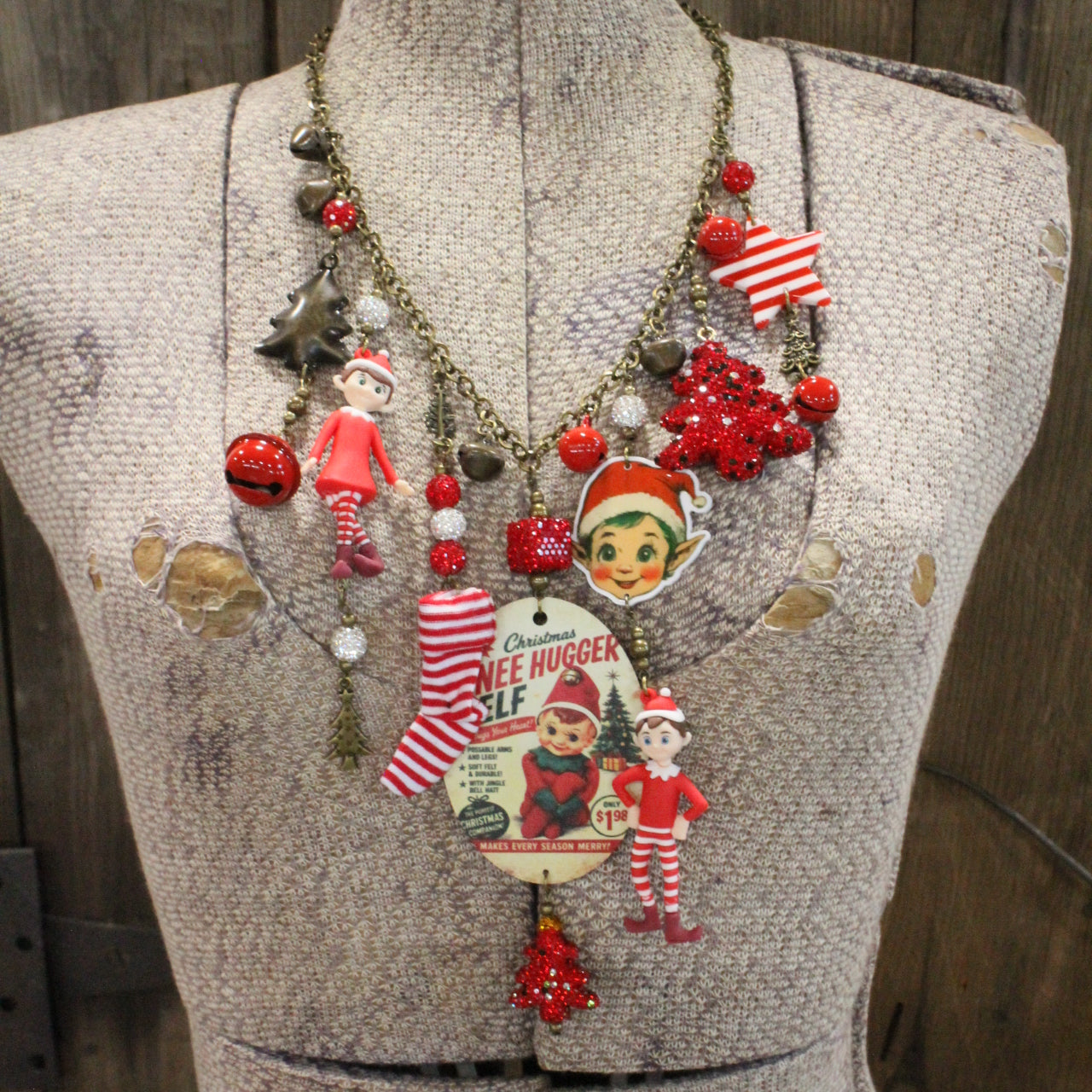 Elf On The Shelf Charm'd Necklace