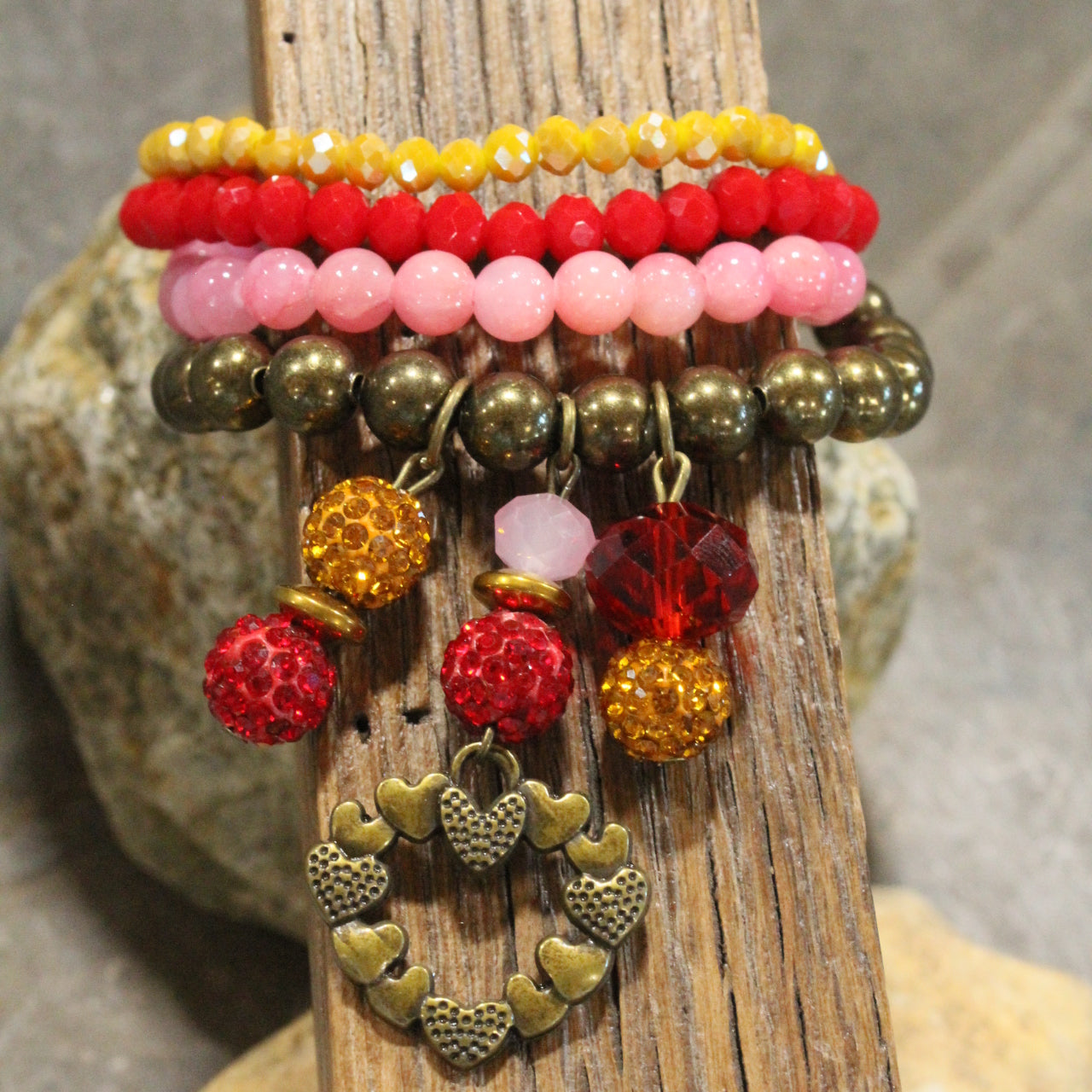 How Beautiful Life Is XOXO Bracelet Set