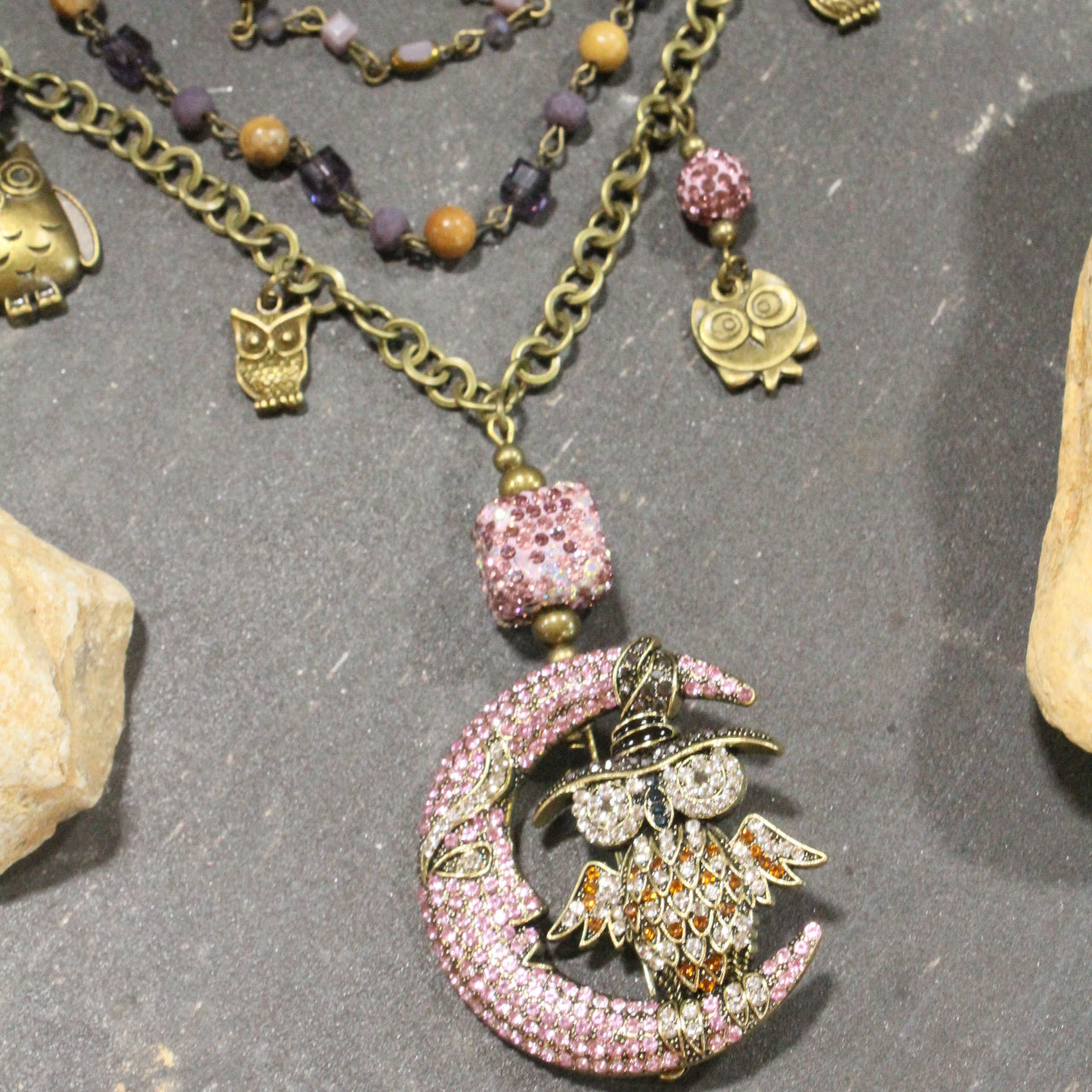 Moonlit Night Charm'd Necklace