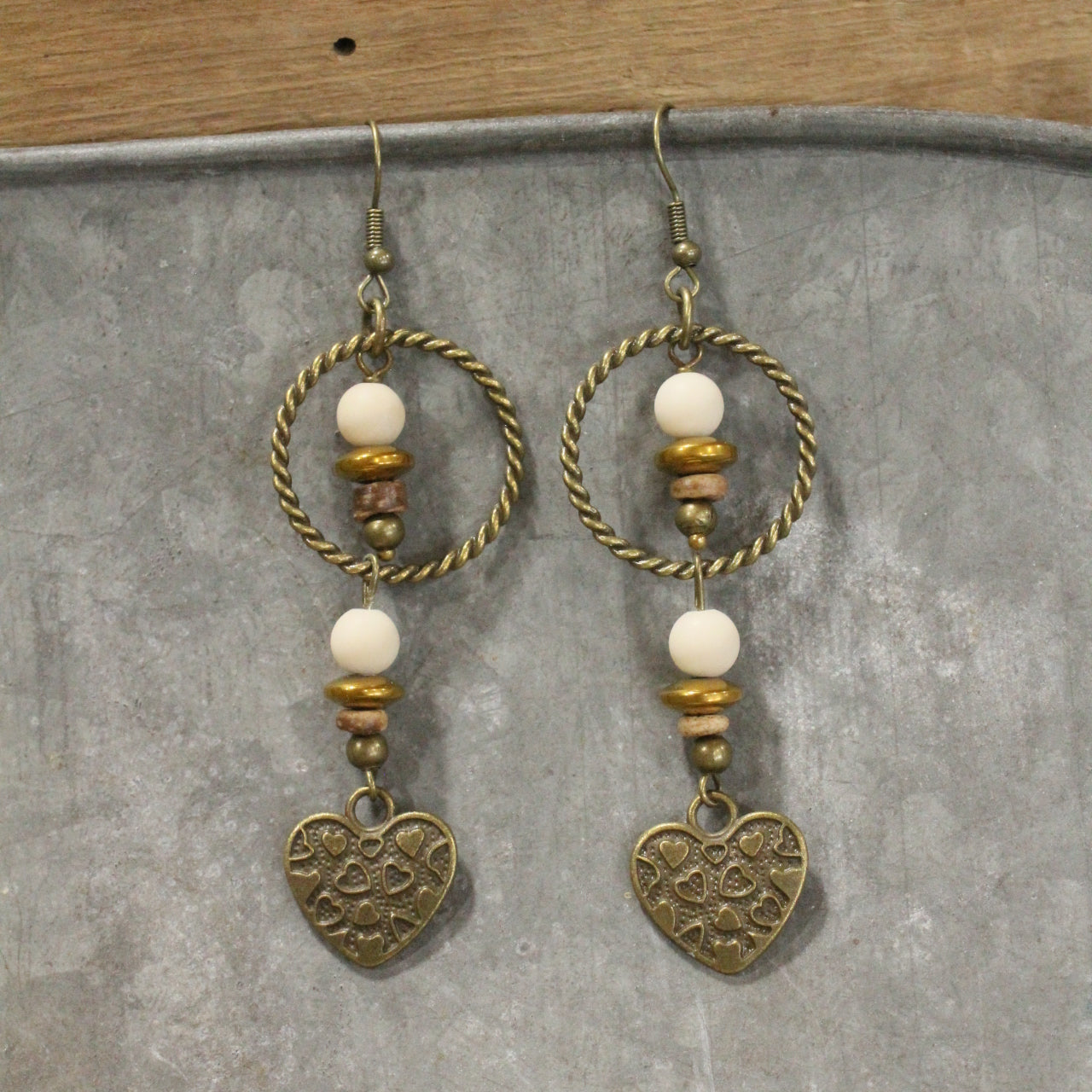 Rock Solid In Love With You Dangle Earrings