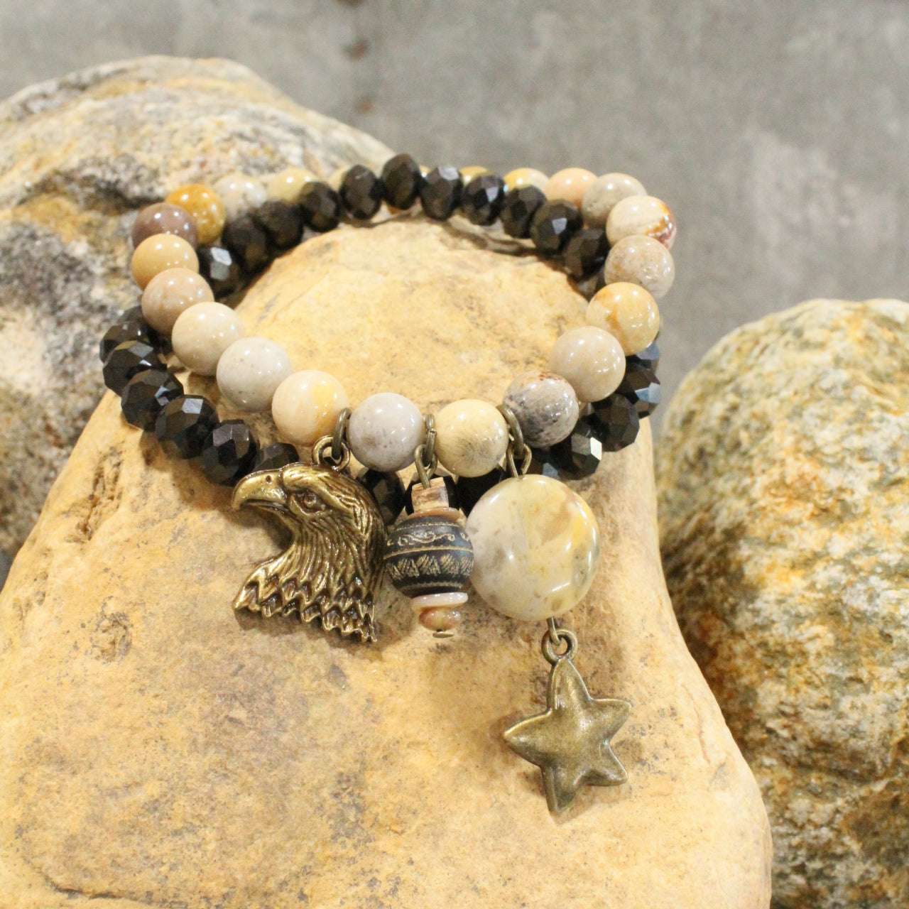 Fly Like An Eagle Charm'd Bracelet Set