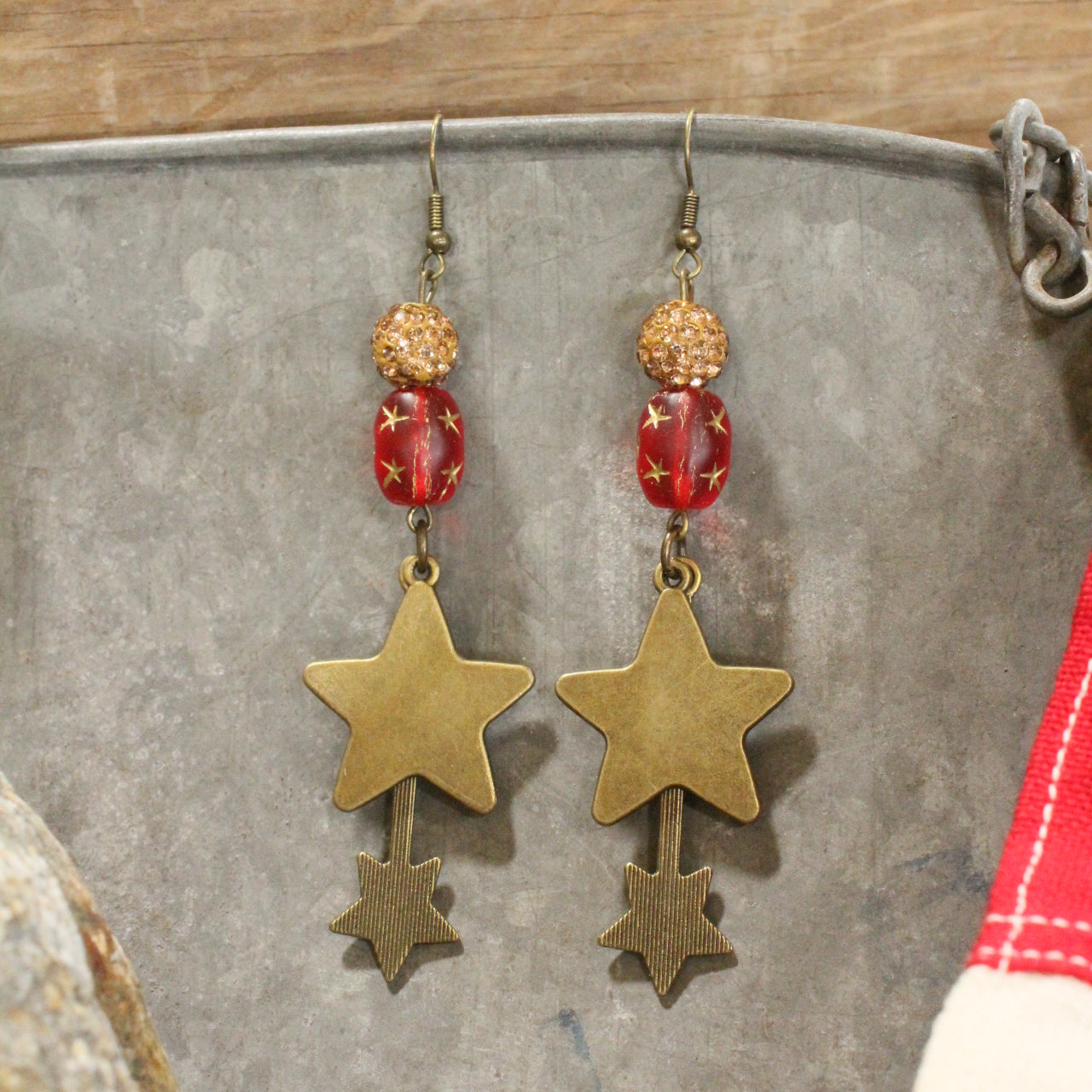 Falling Star Dangle Earrings