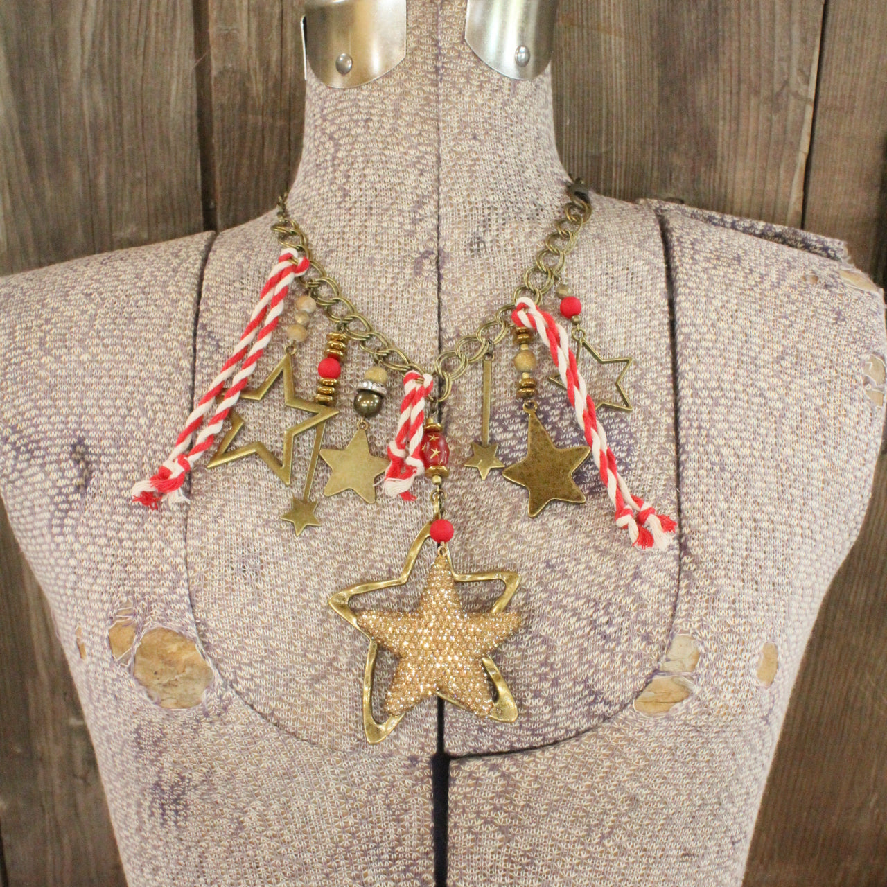 Falling Stars Charm'd Necklace