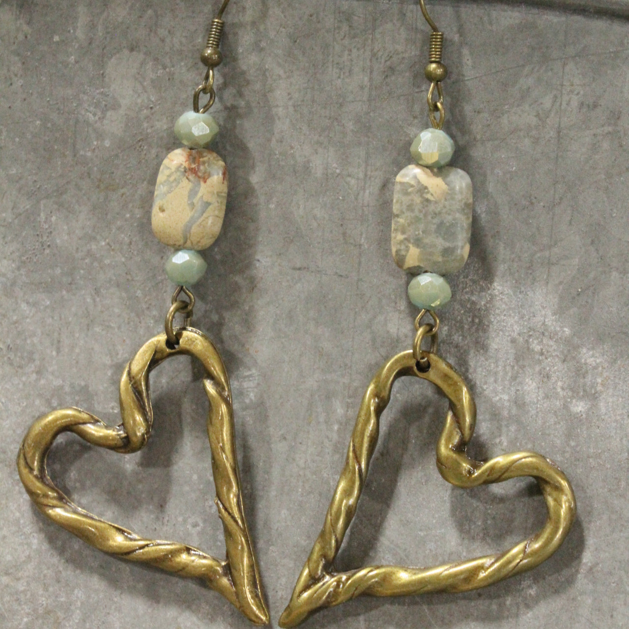 Warming My Heart Dangle Earrings