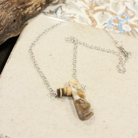 Off A Cliff Necklace