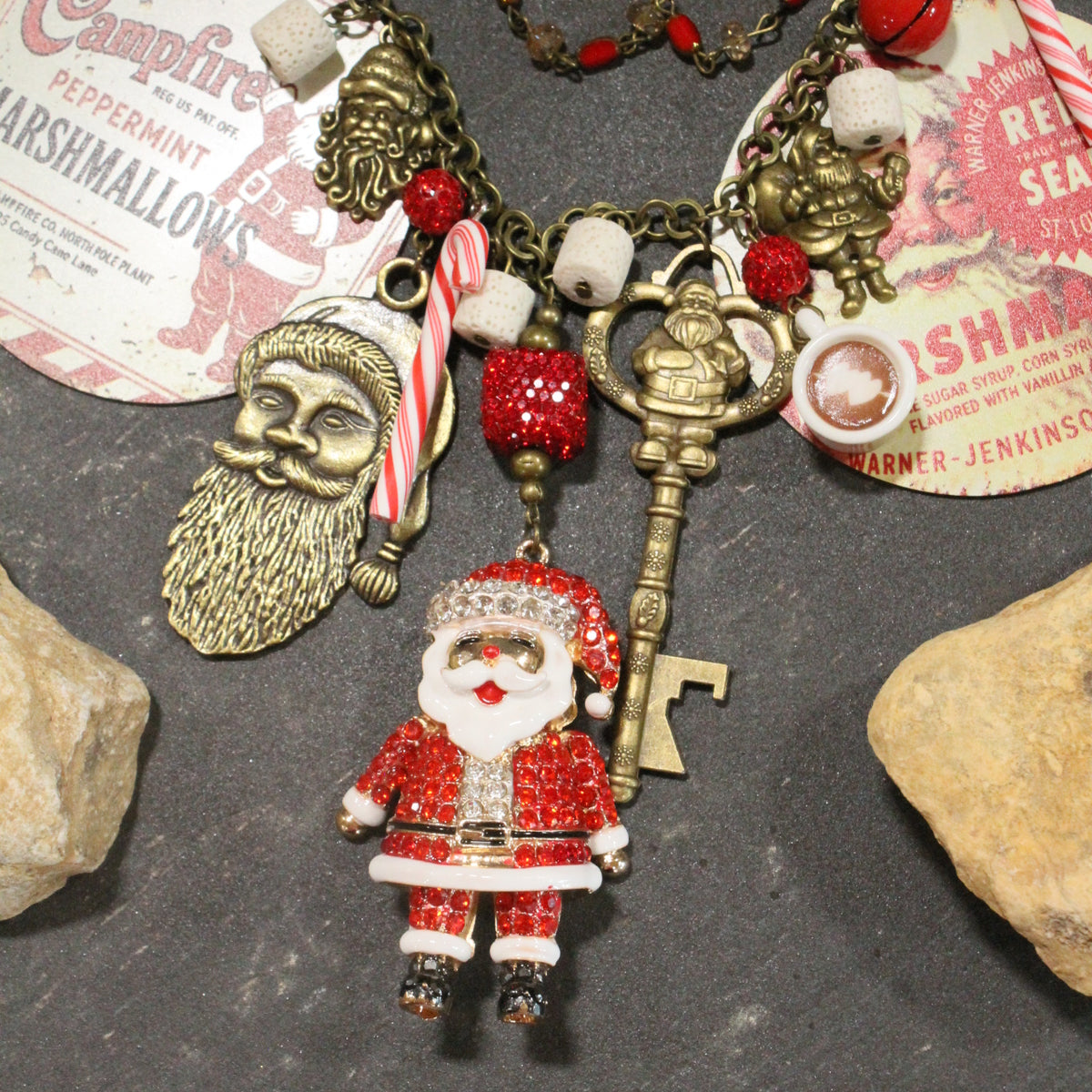 Smores With Santa Charm'd Necklace