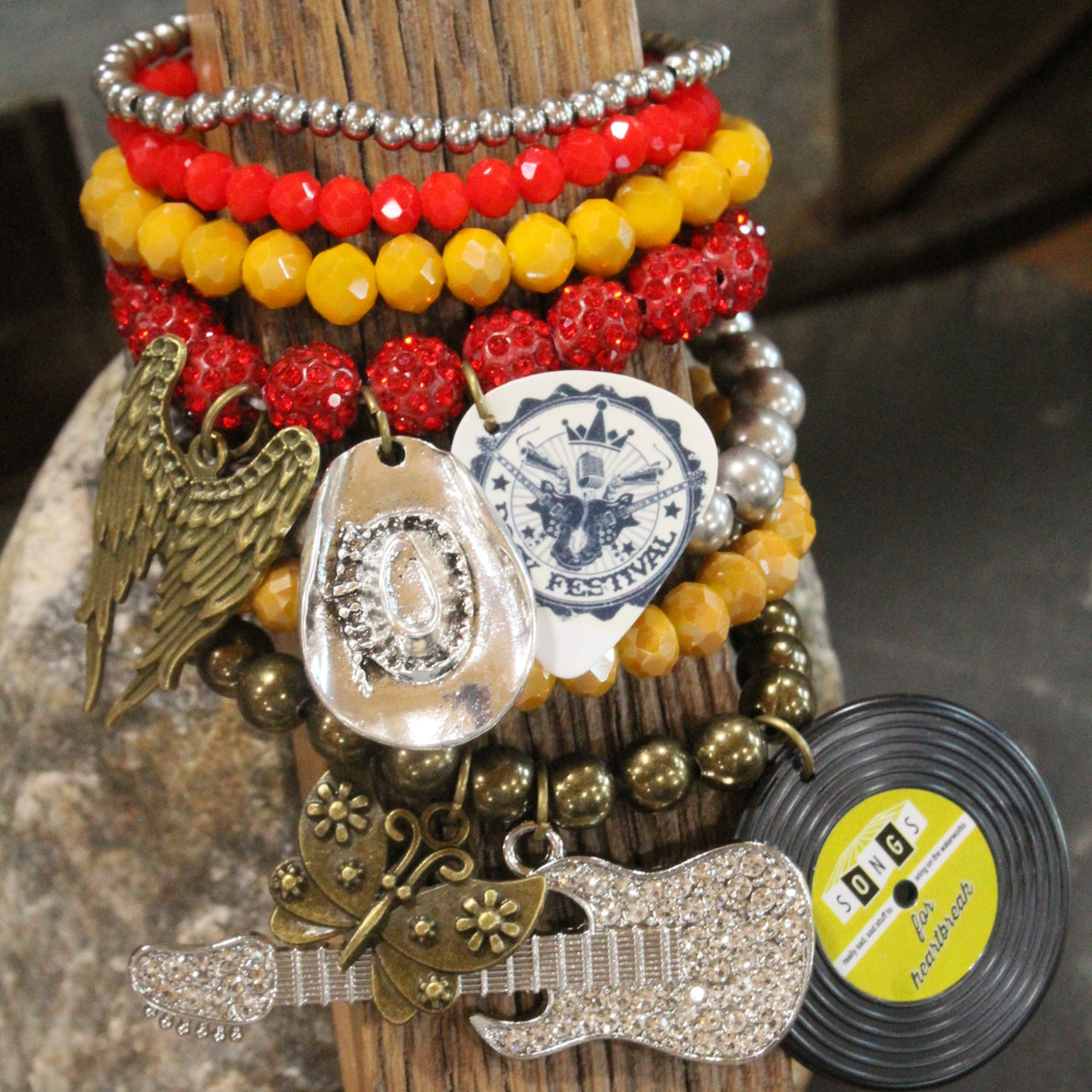 Dolly A Chart Topper Bracelet Set
