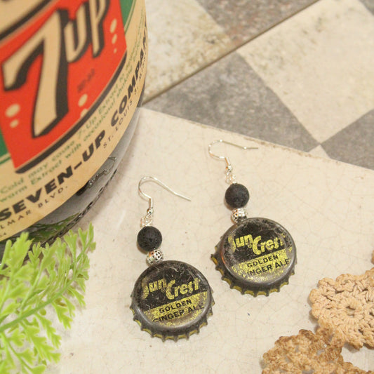 Not Just Ginger Ale Earrings