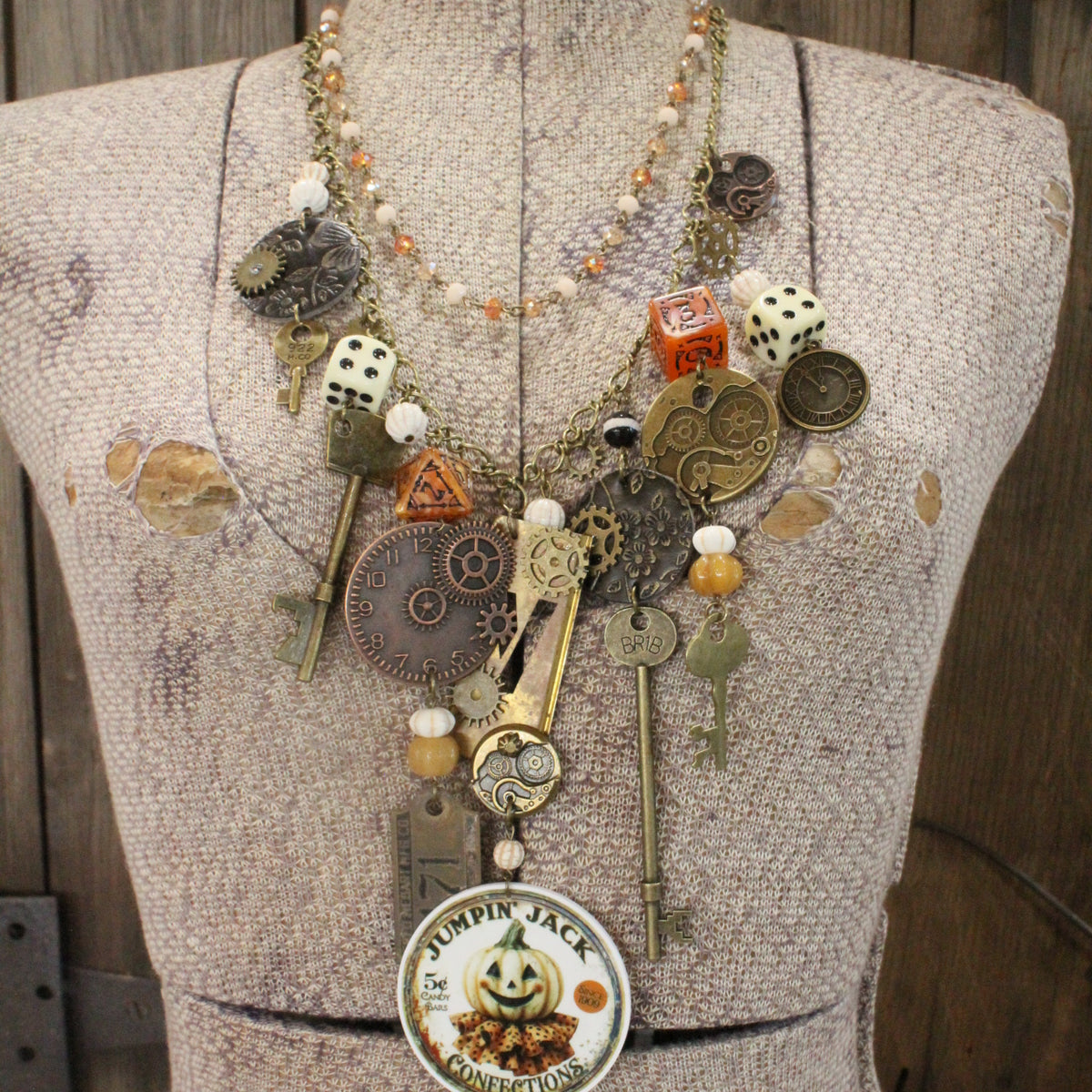 Jumpin' Jack Charm'd Necklace
