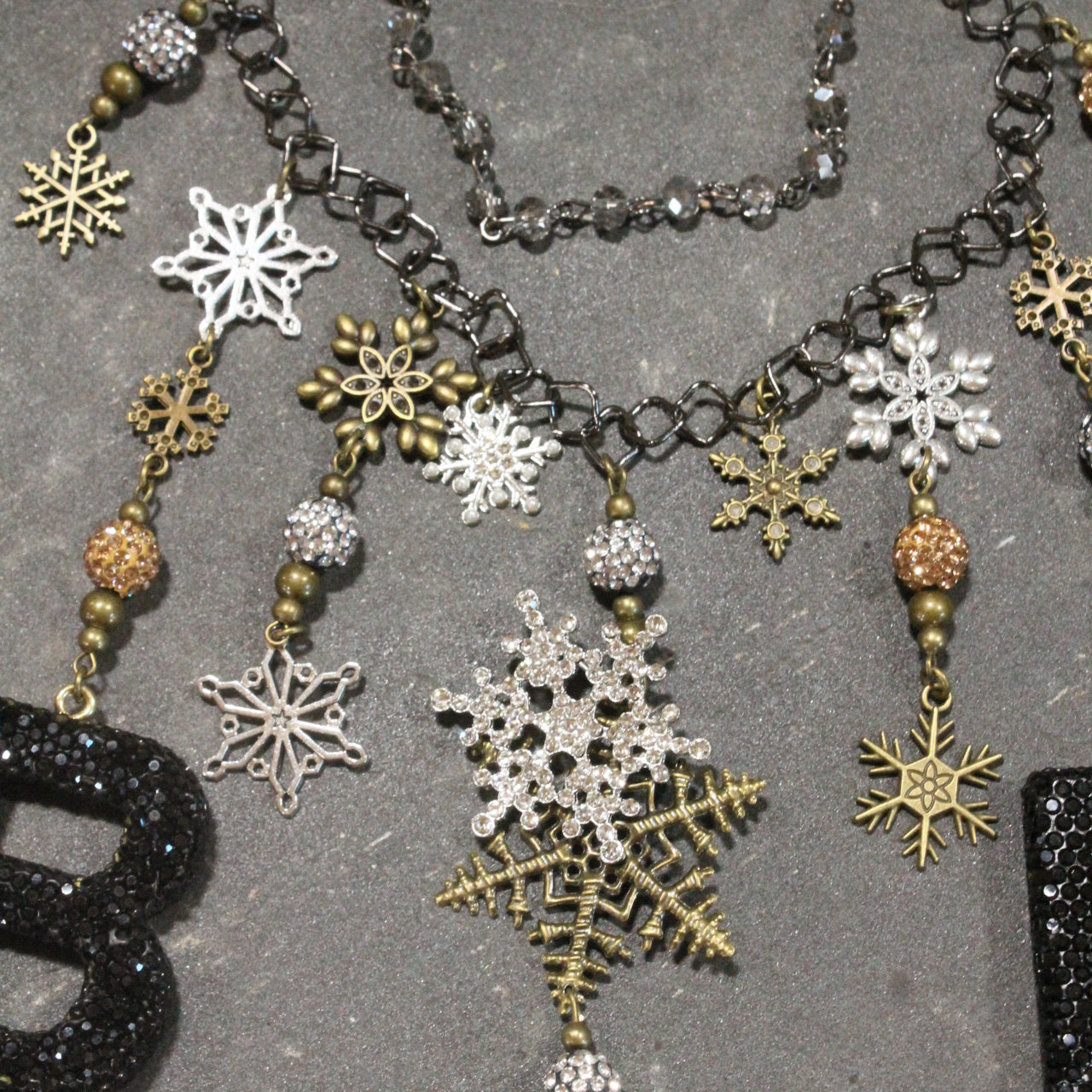 BRR Snowflake Season Charm'd Necklace