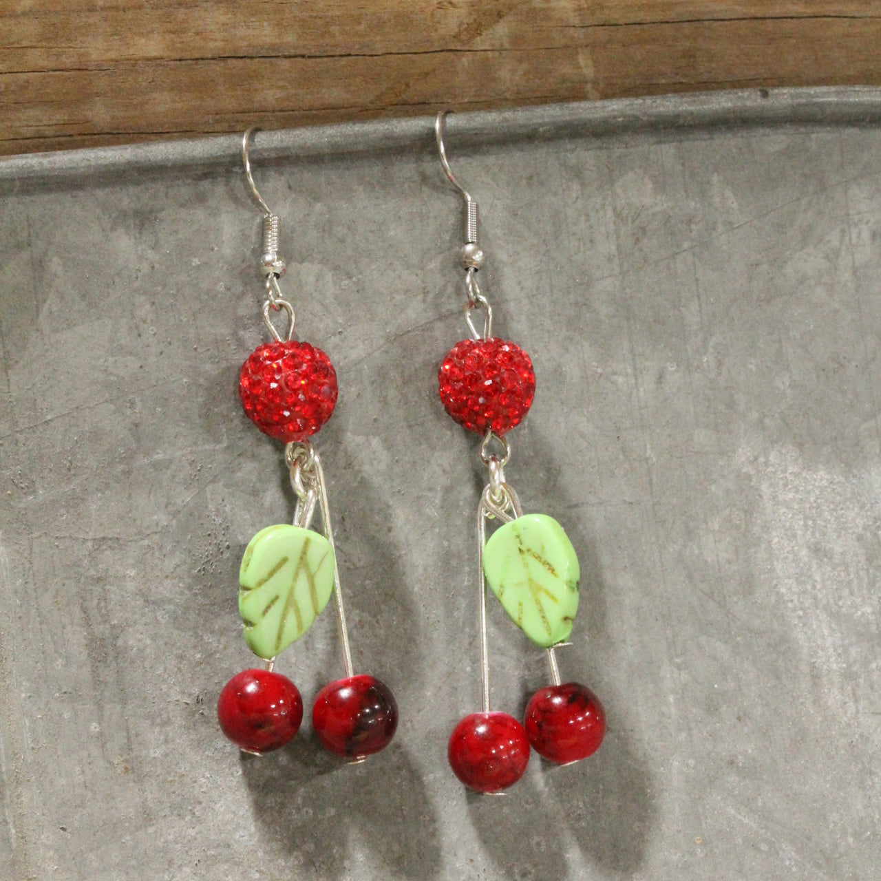 Hi Ho Cherry Ohhh...Dangle Earrings