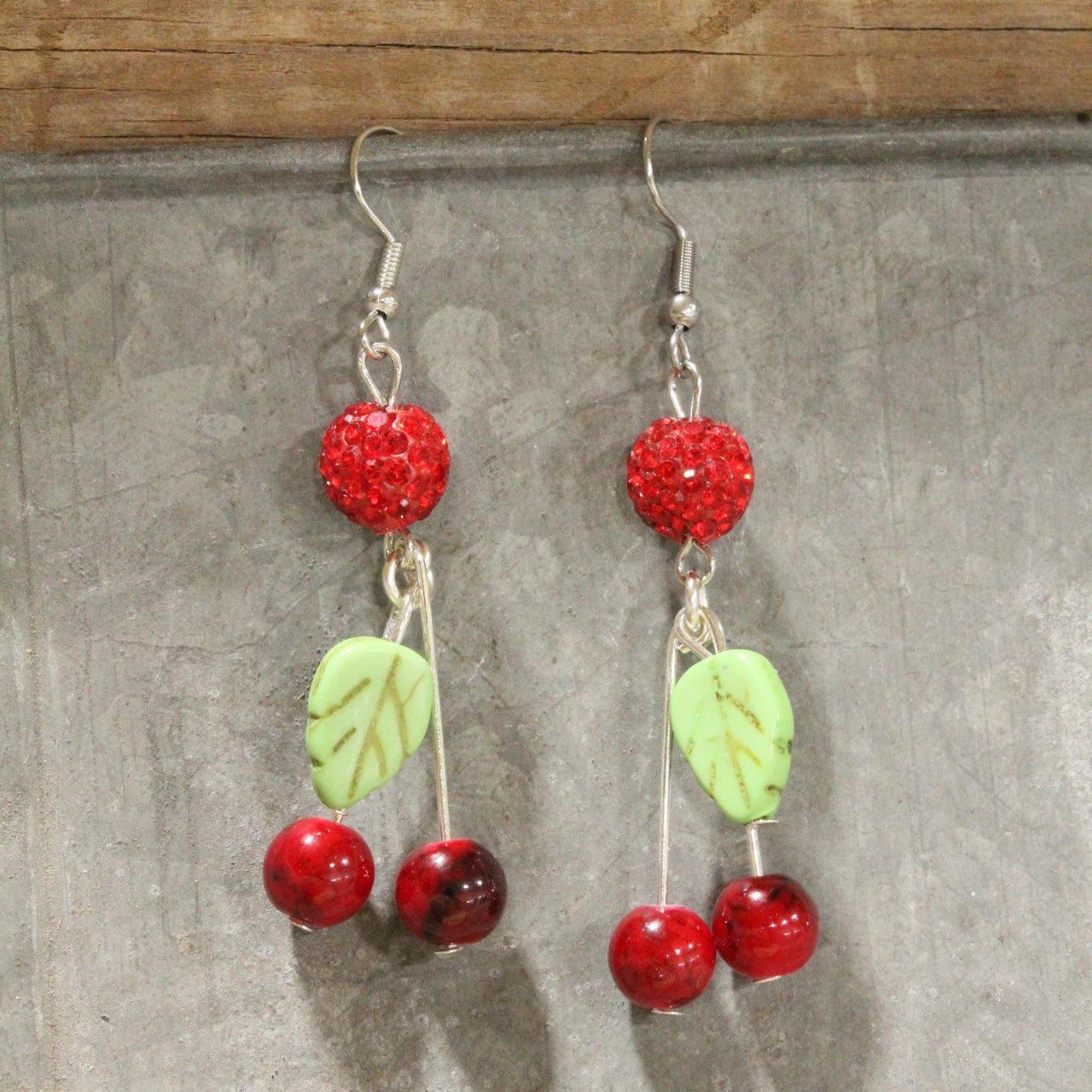 Hi Ho Cherry Ohhh...Dangle Earrings