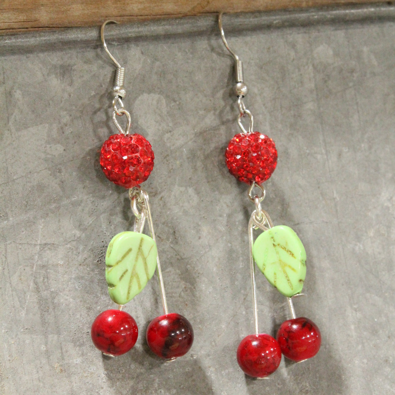 Hi Ho Cherry Ohhh...Dangle Earrings