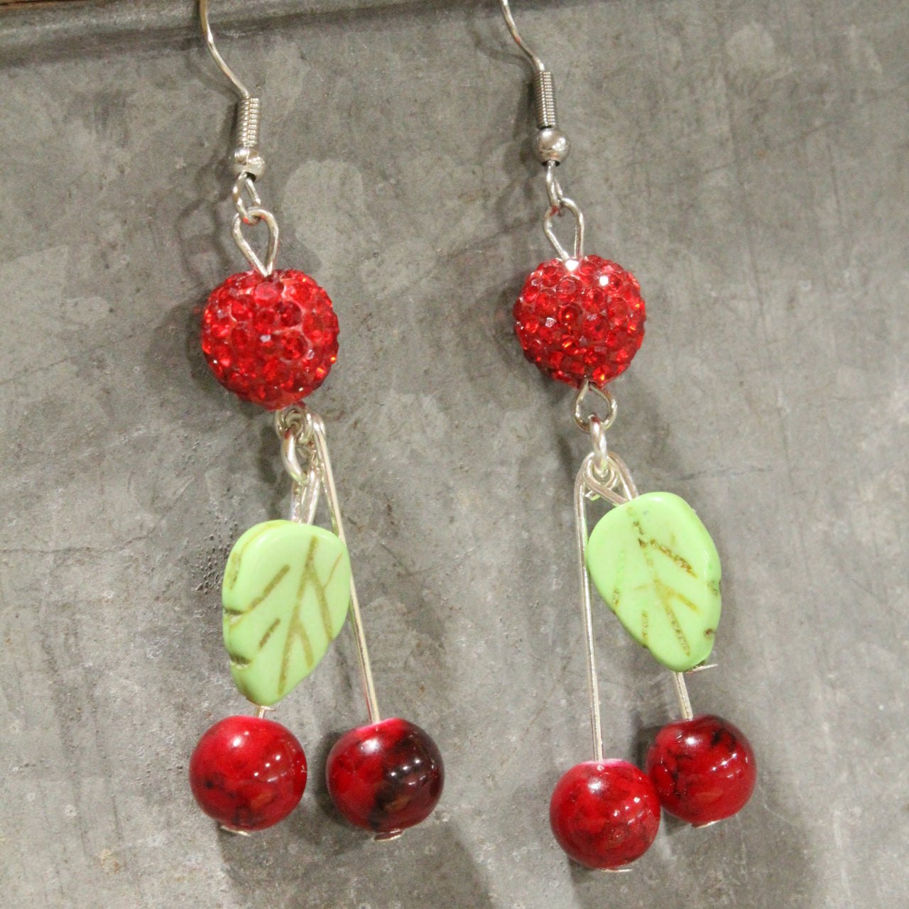 Hi Ho Cherry Ohhh...Dangle Earrings