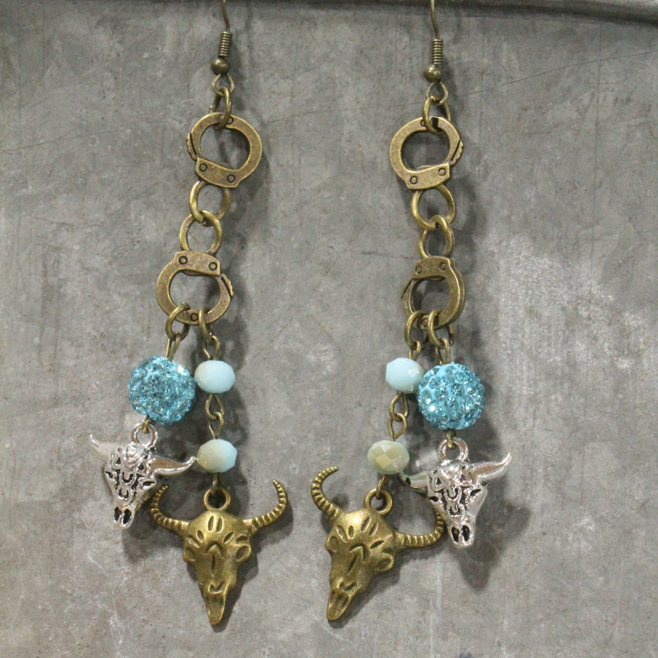 There Is A New Sheriff In Town Dangle Earrings